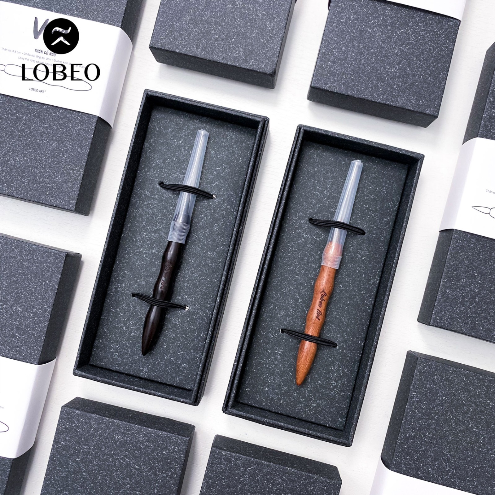 Cọ vẽ thư pháp Lobeo - Vân