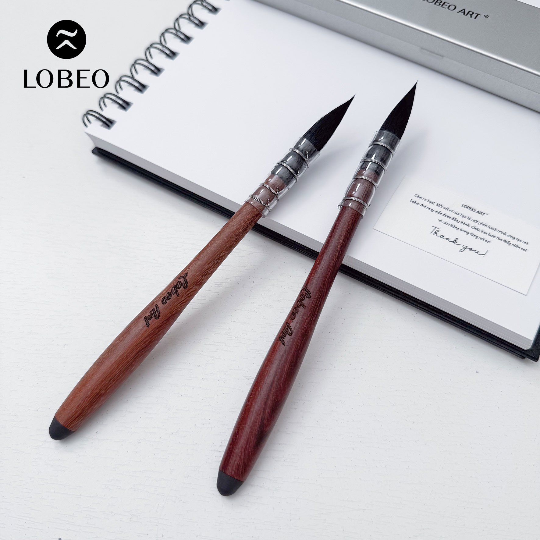 Cọ round bản to Lobeo Art SR21 (Bản Mới)