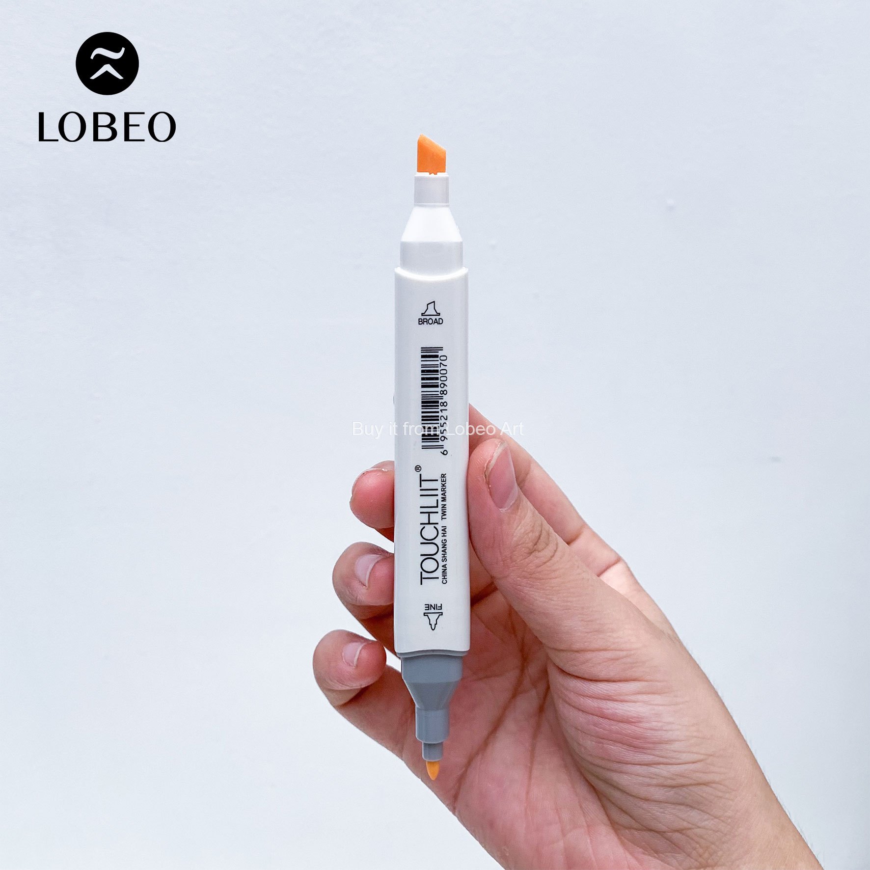 Màu dạ Touchliit 6 bộ 24 cây hộp nhựa Set Da