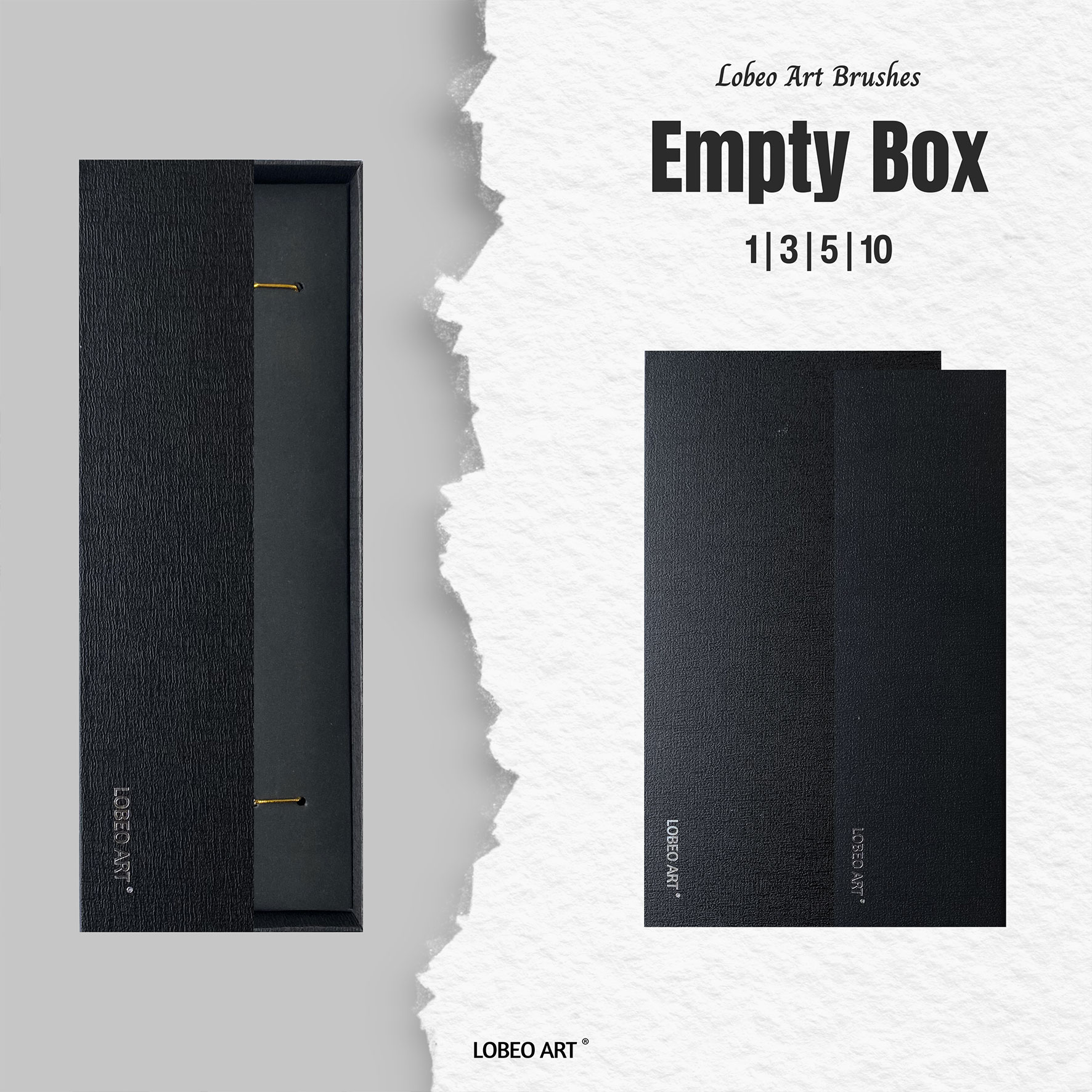 Hộp cọ Lobeo Art rỗng