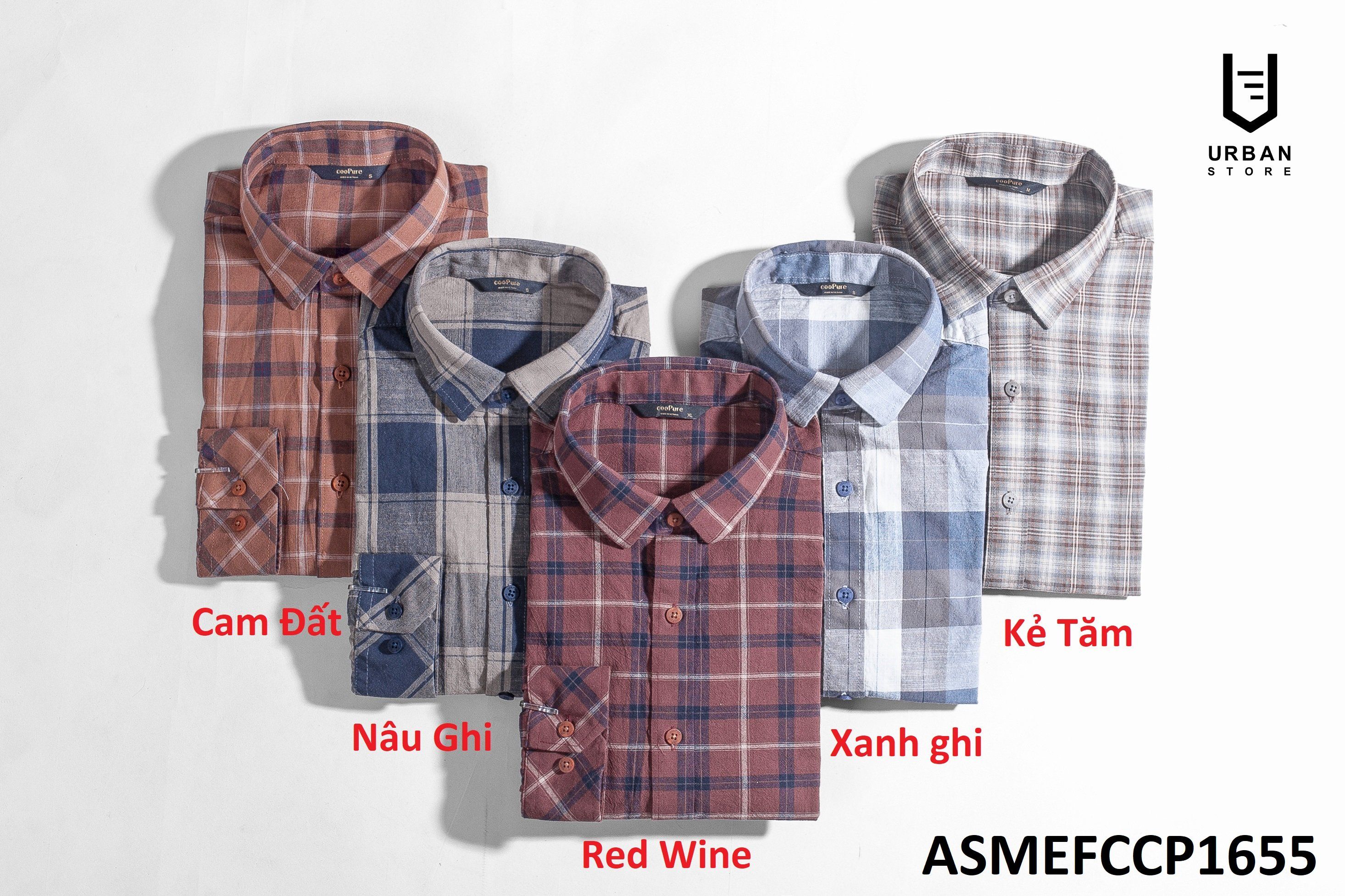 Áo Sơ Mi Extra Fine Cotton Casual cooPure 1655