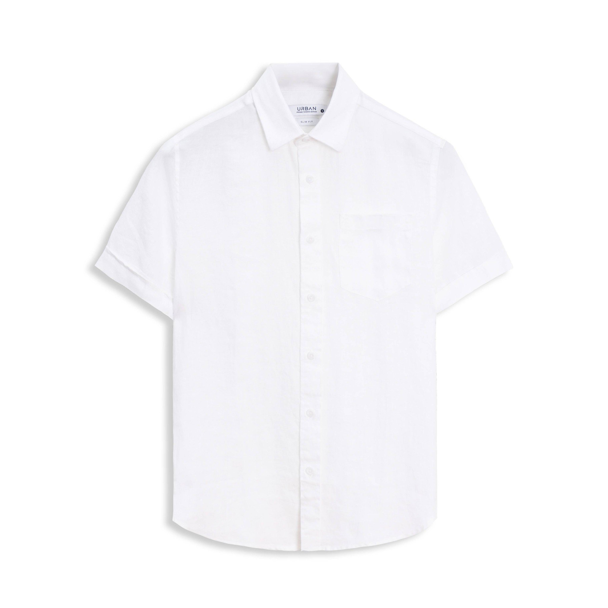 Áo Sơ Mi Cộc Tay Linen Urban 1074