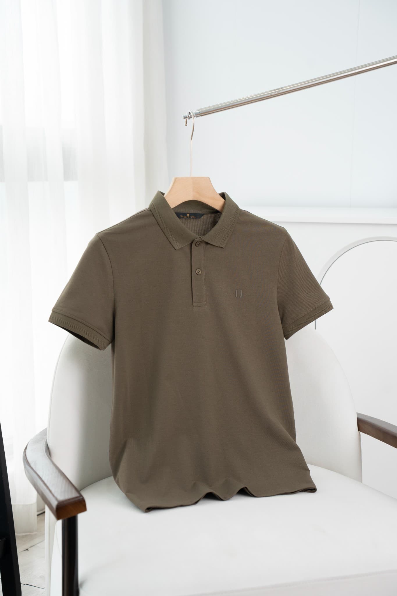 Áo Polo Urban Essential Croco 2946 - Nâu - S