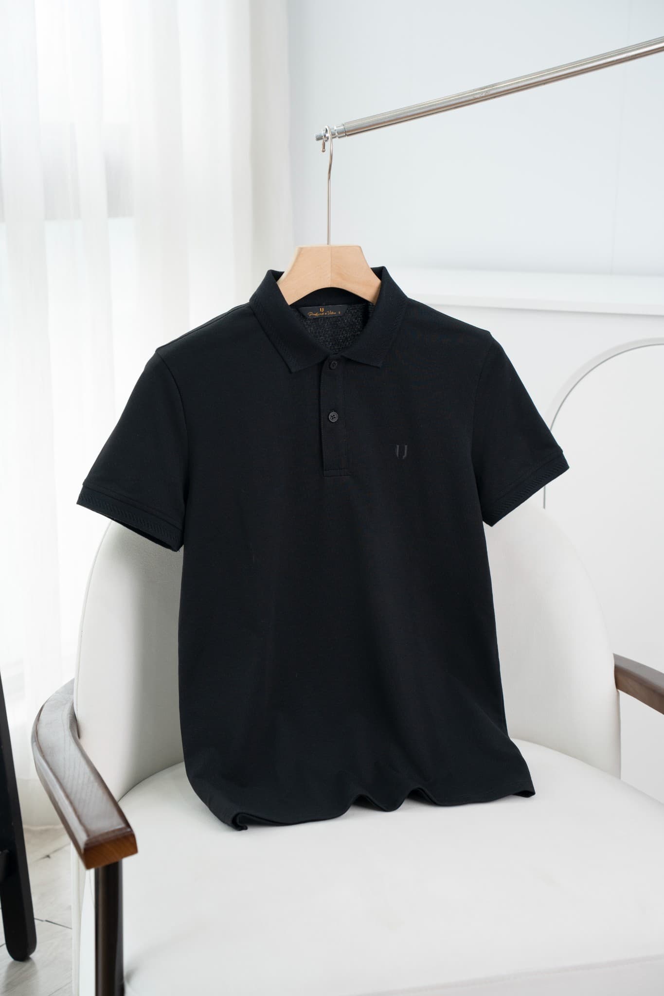 Áo Polo Urban Essential Croco 2946 - Đen - S