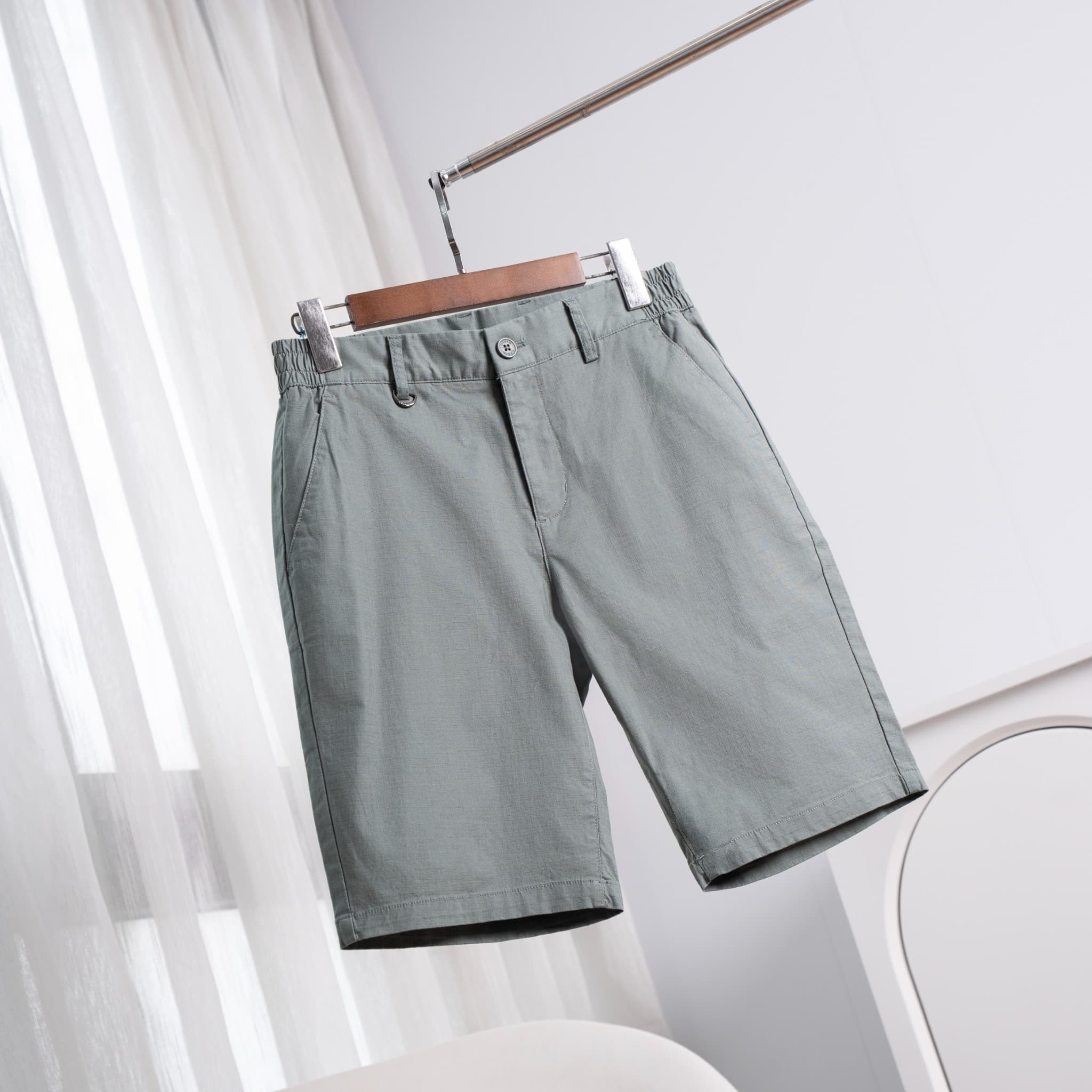 Quần Linen Short Urban 706 - Rêu - 29