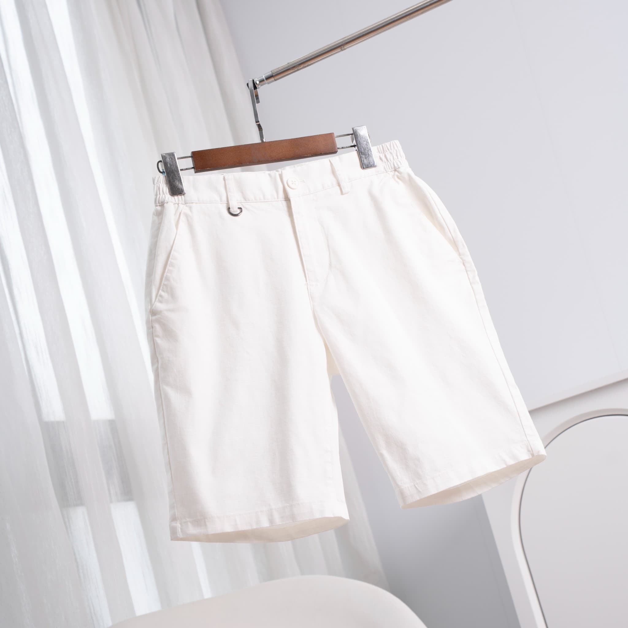 Quần Linen Short Urban 706 - Trắng - 29