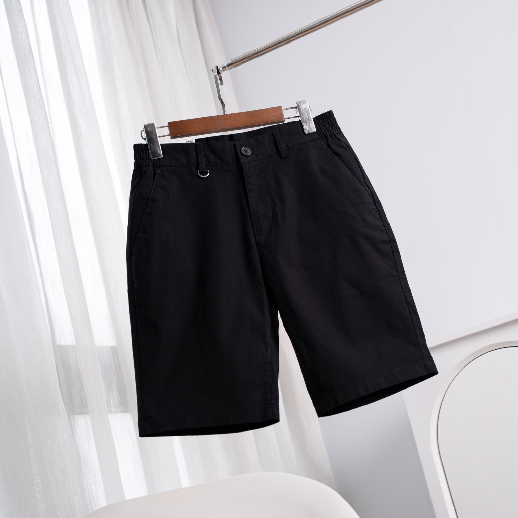 Quần Linen Short Urban 706 - Đen - 29
