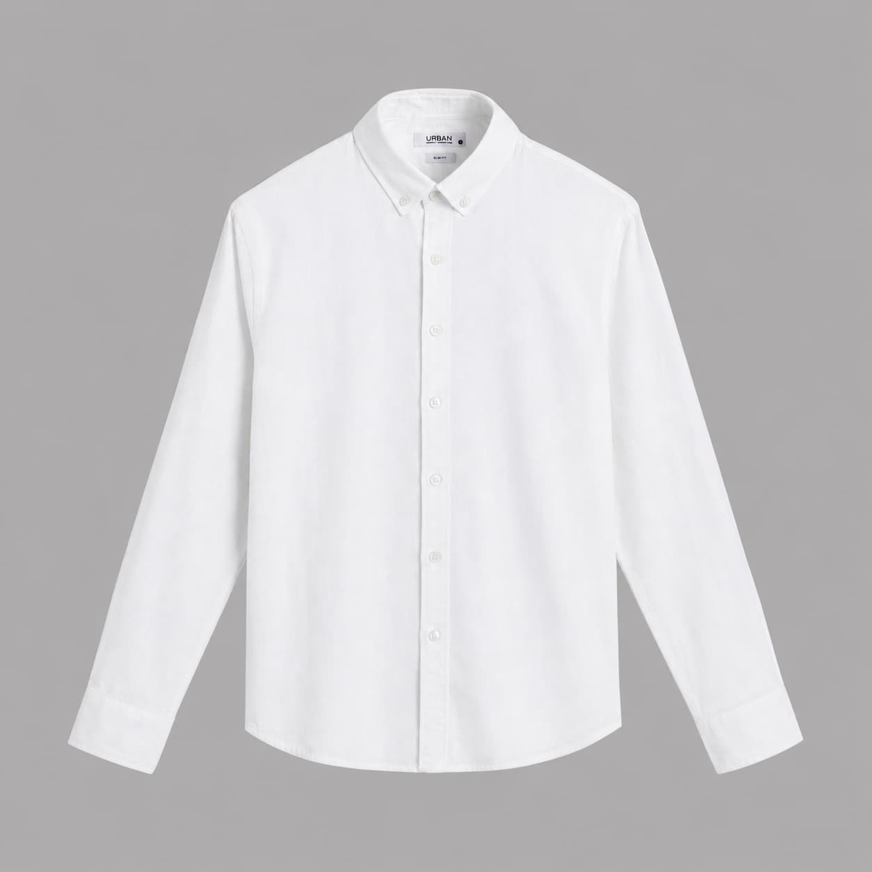 Áo Sơ Mi Dài Tay Urban 2136 - Trắng - S