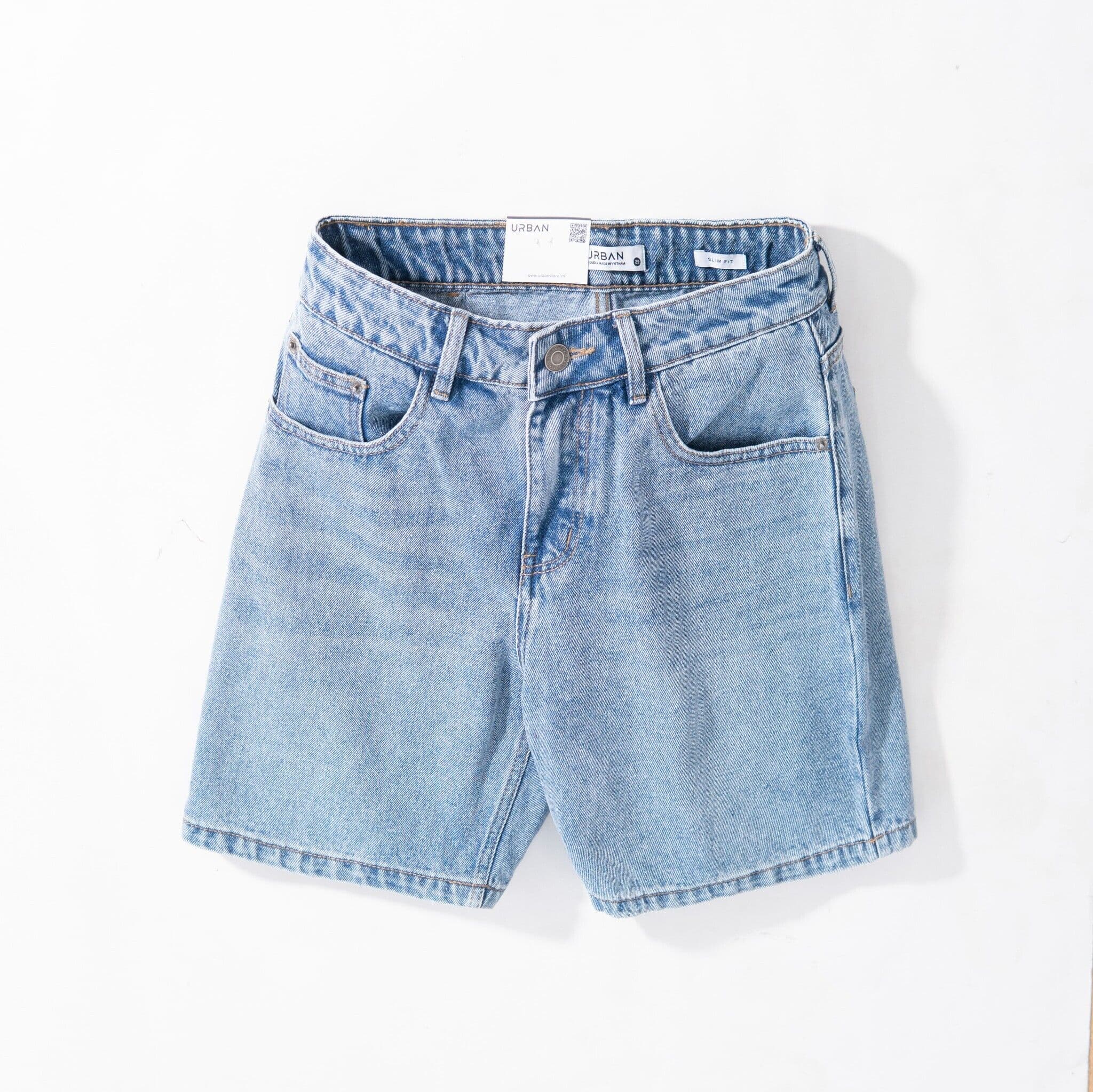 Quần Short Jean Urban 2115 - Xanh đậm - 29