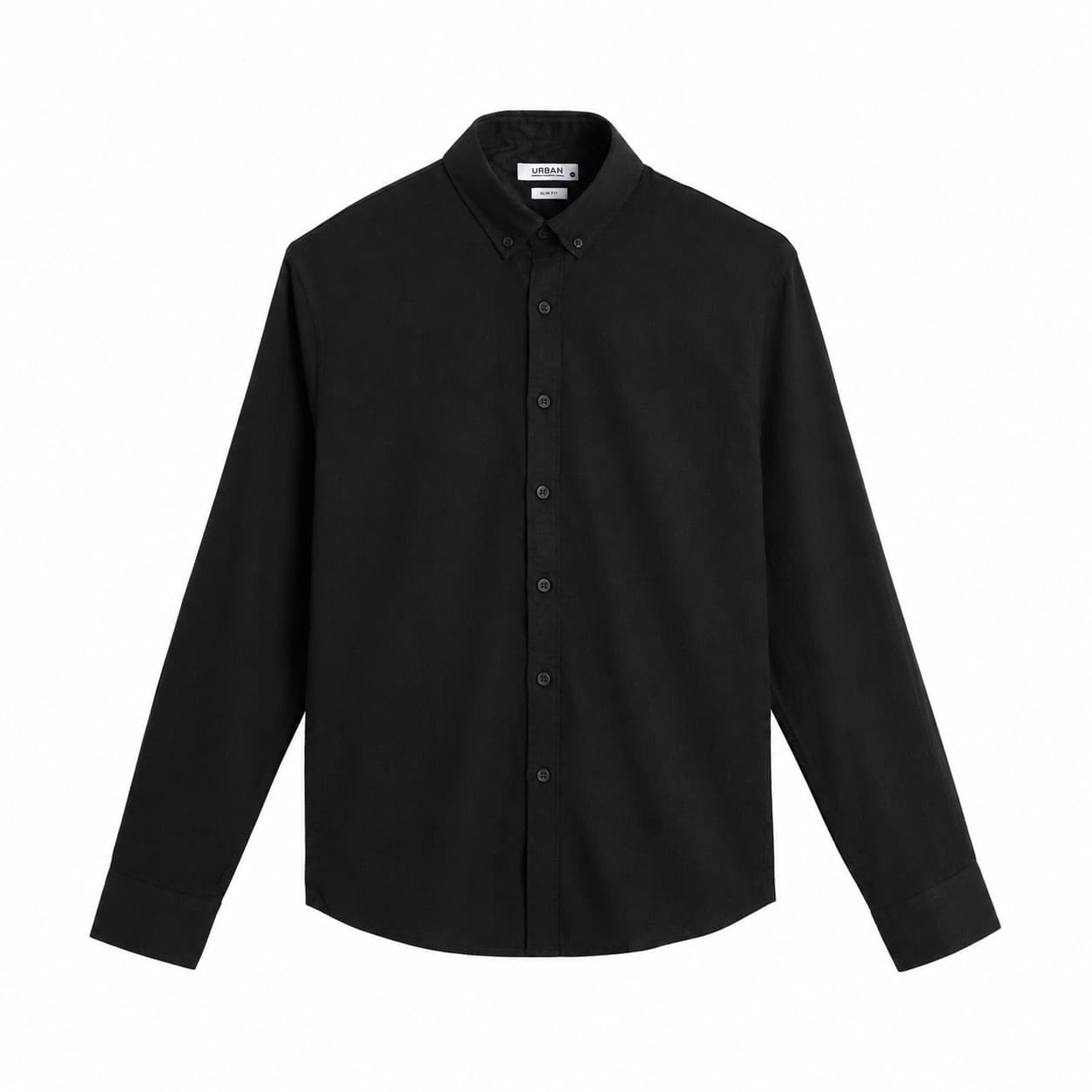 Áo Sơ Mi Dài Tay Urban 2136 - Đen - S