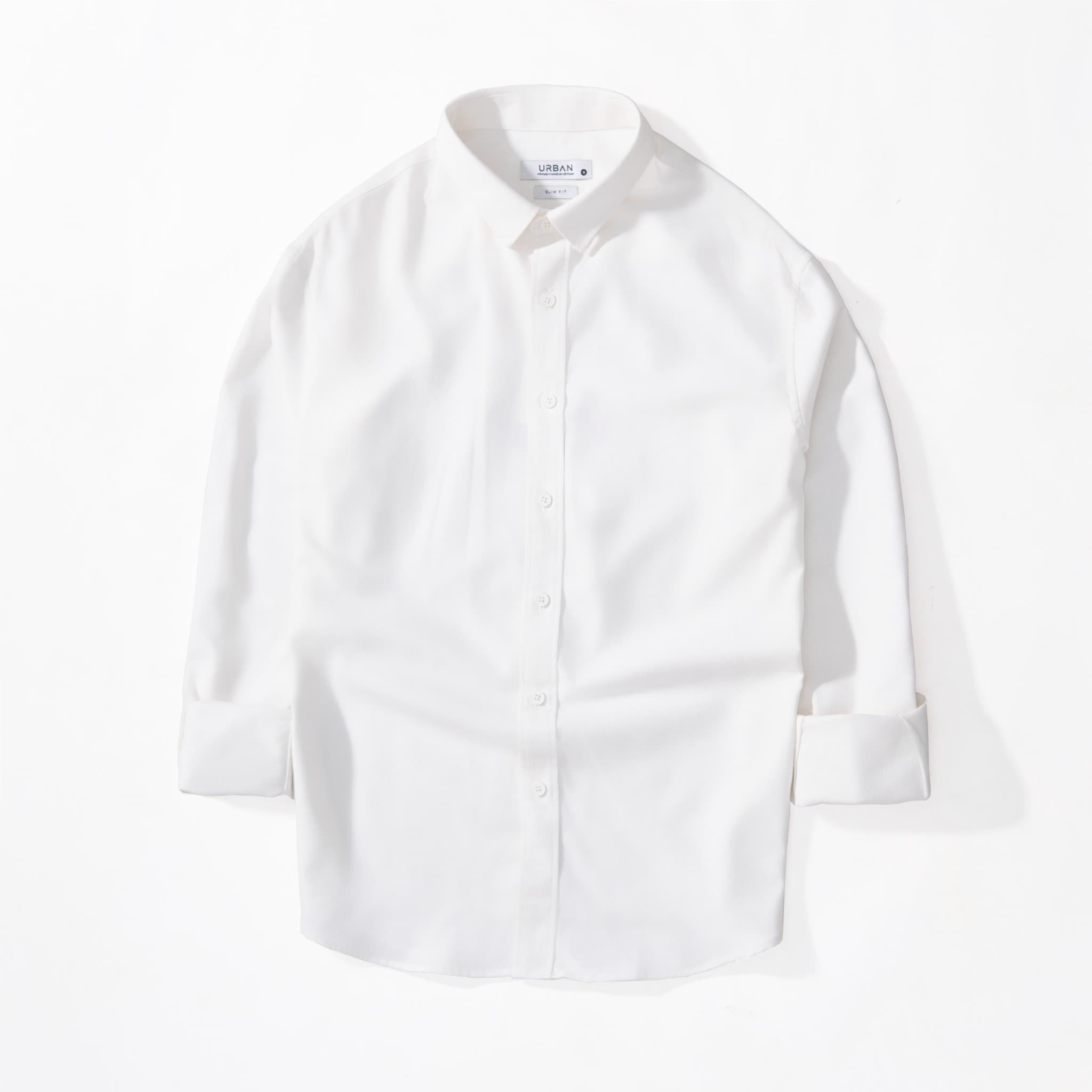 Áo Sơ Mi Dài Tay Urban Linen 1005 - Trắng - S