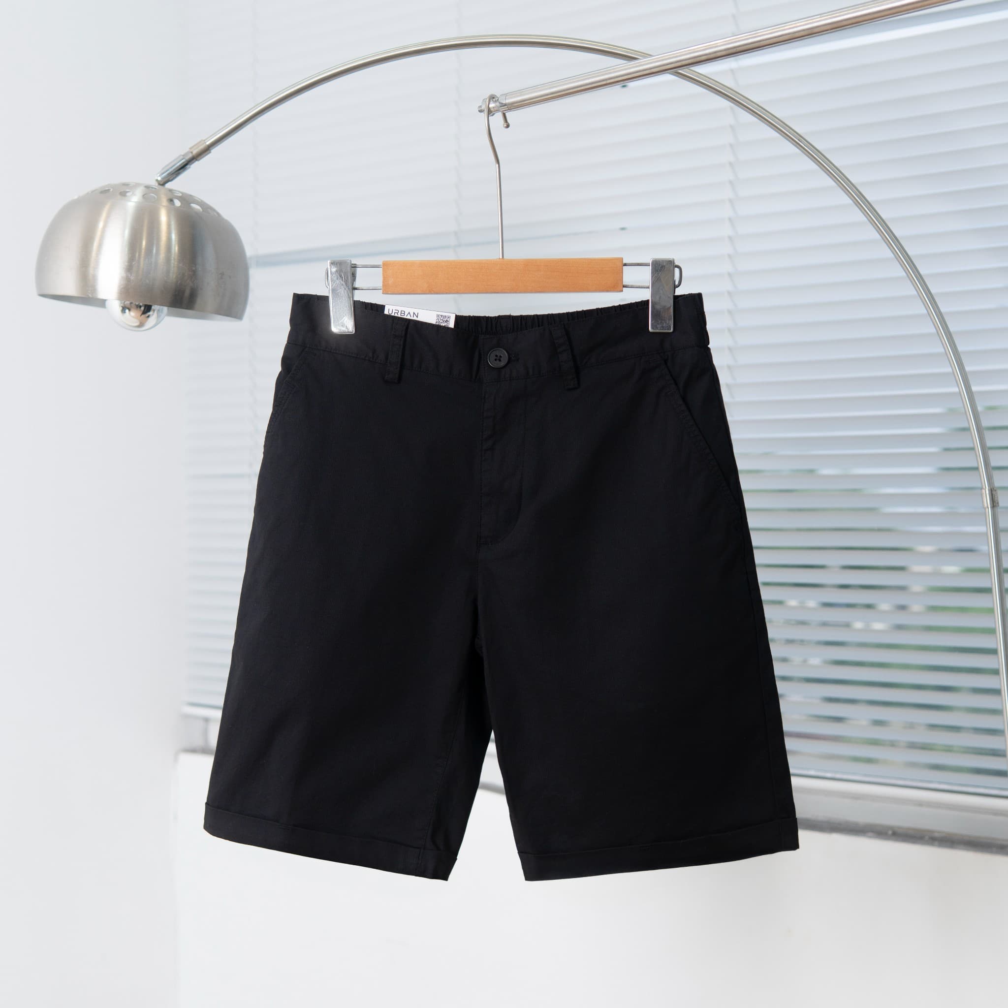 Quần Short Kaki Urban 2865 - Đen - 29