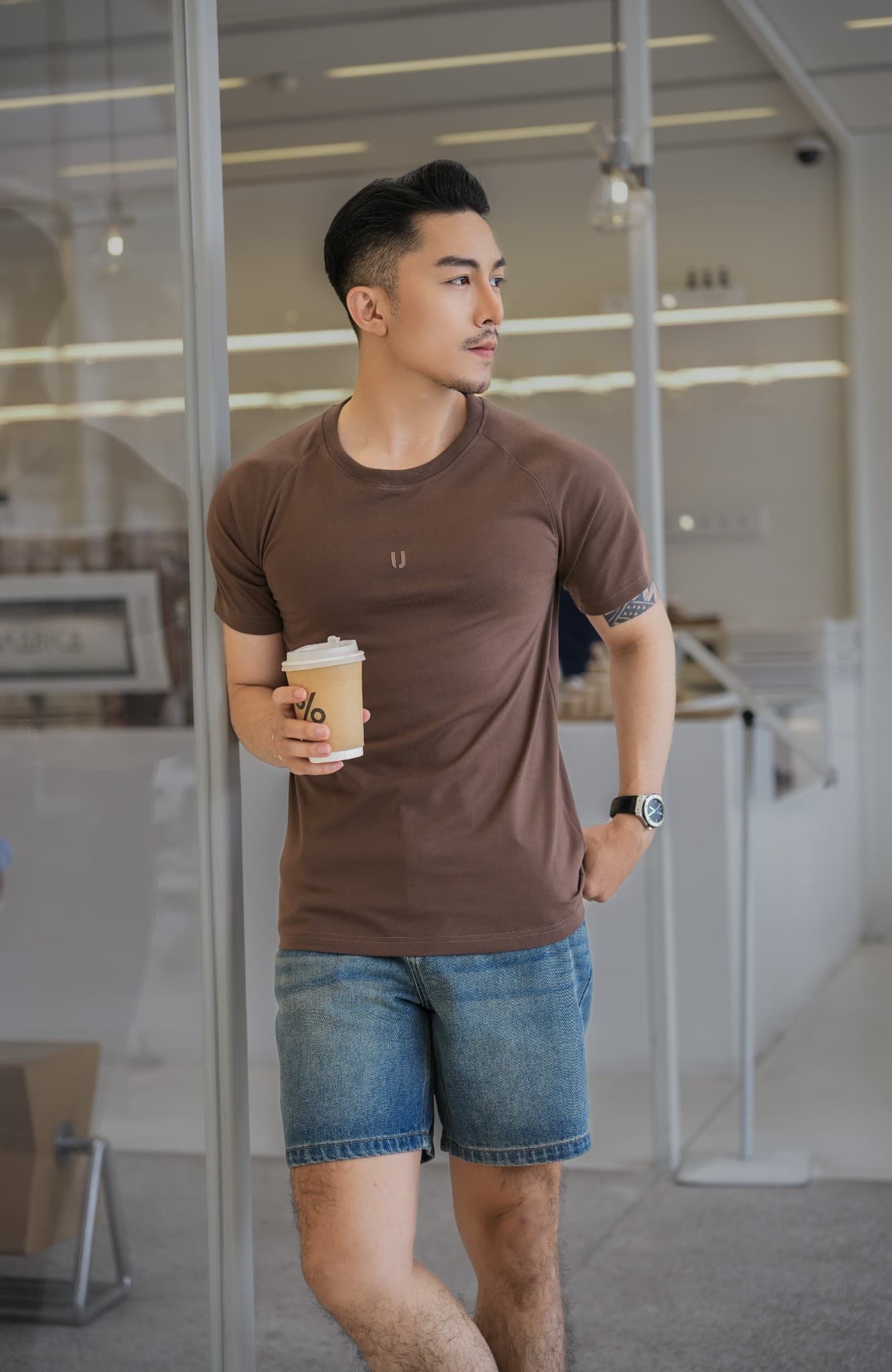 Quần Short Jean Urban 2115
