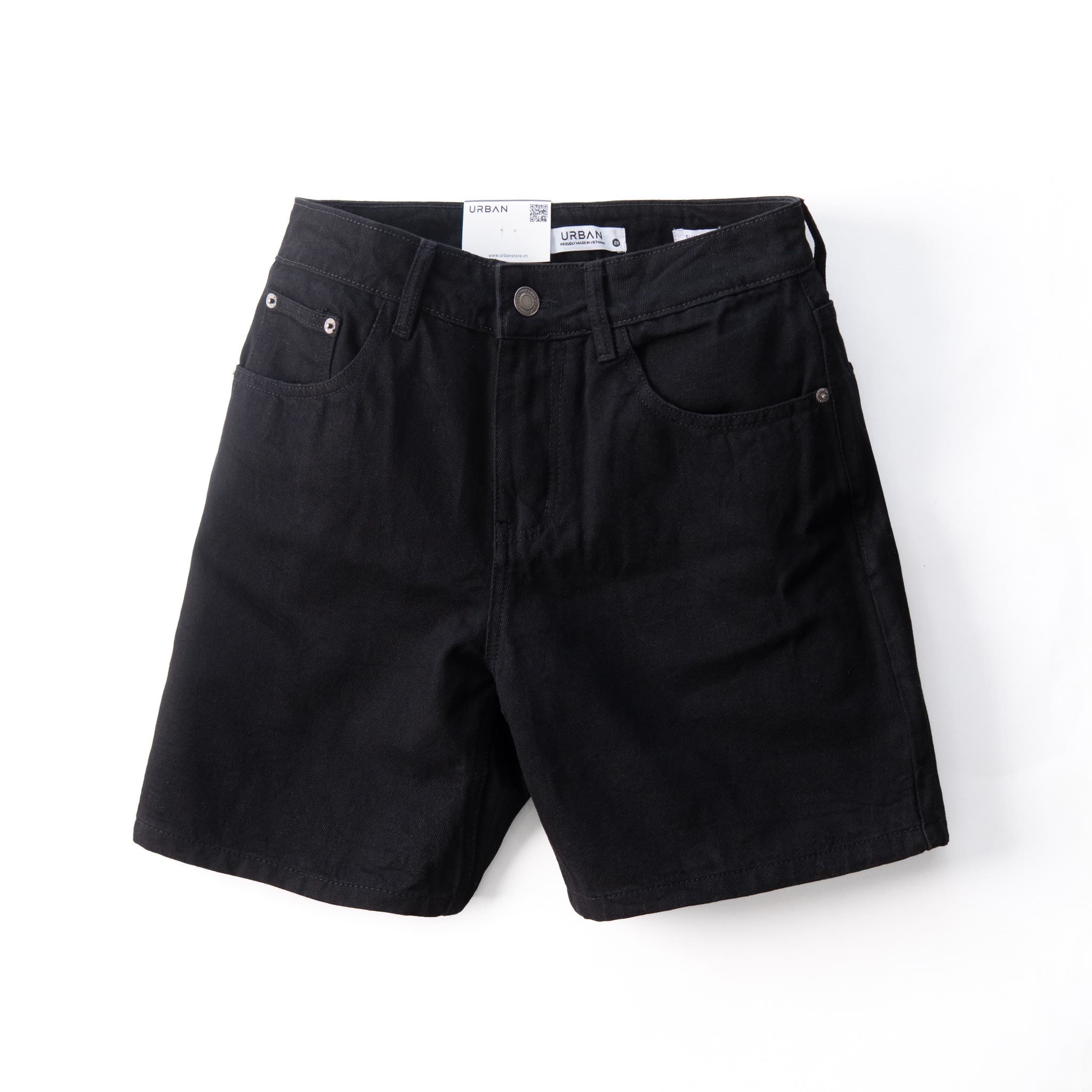 Quần Short Jean Urban 2115 - Đen - 29