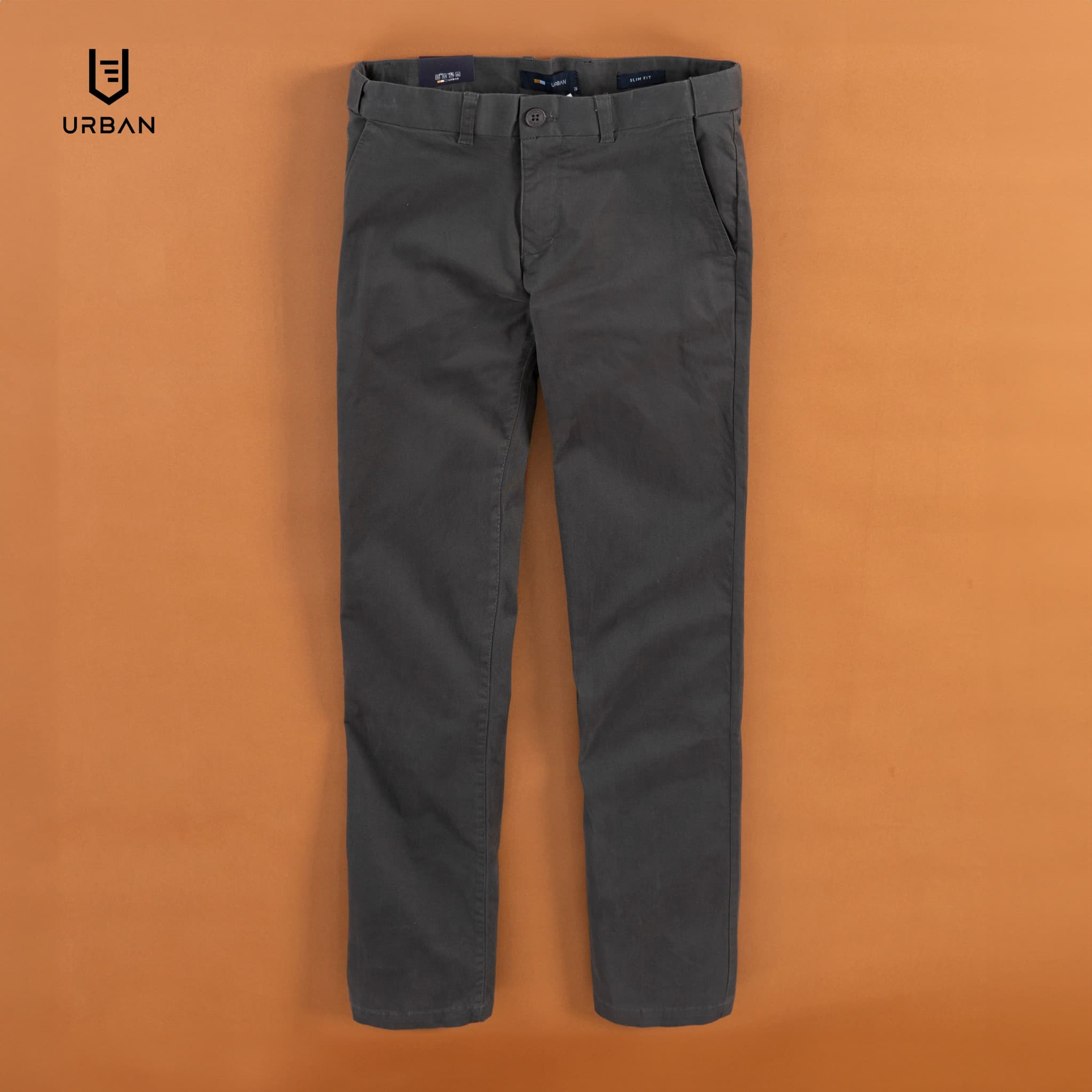 Quần Kaki Cạp Trượt Urban 025 - Màu chì - 28
