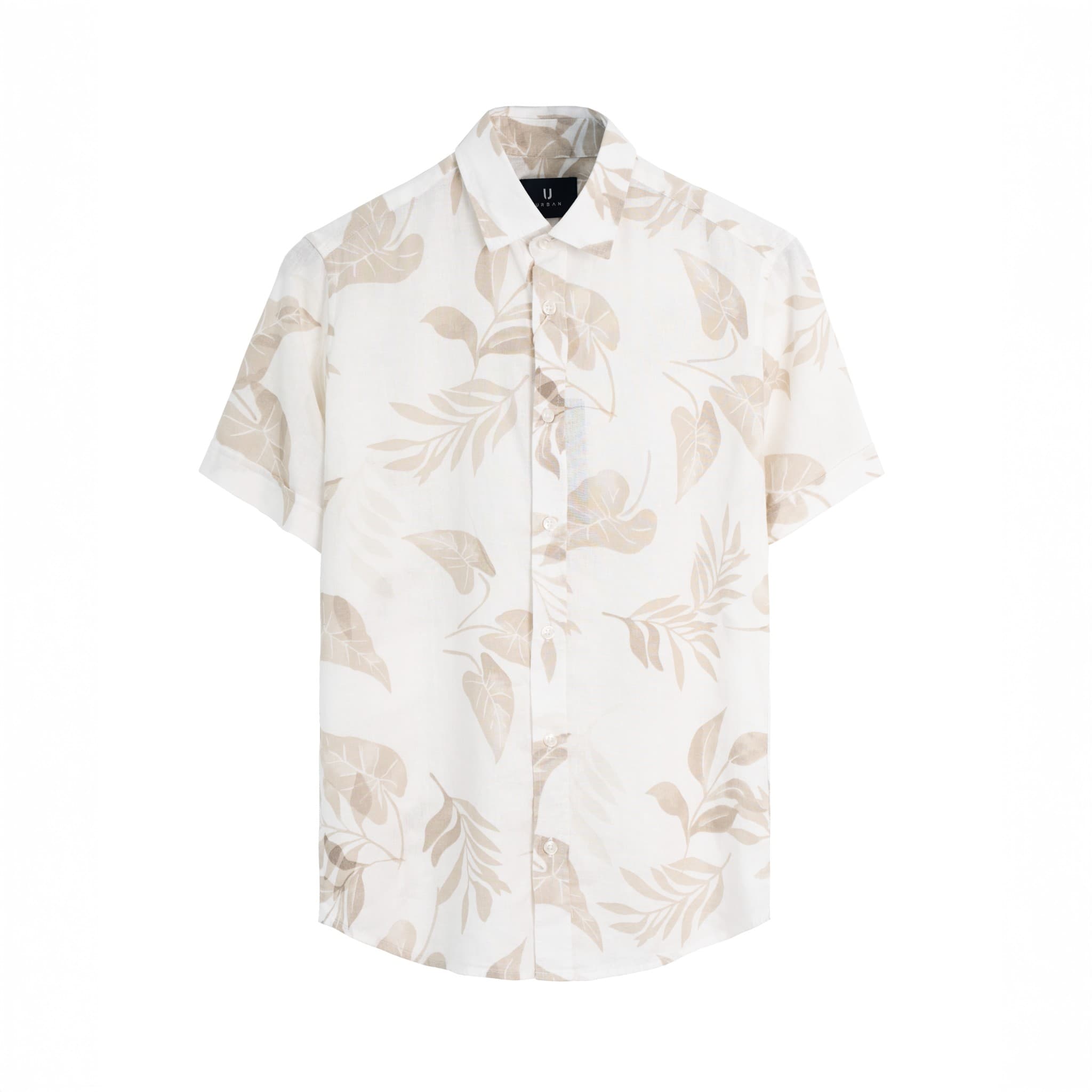 Áo Sơ Mi Cộc Tay Linen Partern Urban 2158 - NO.2 - S