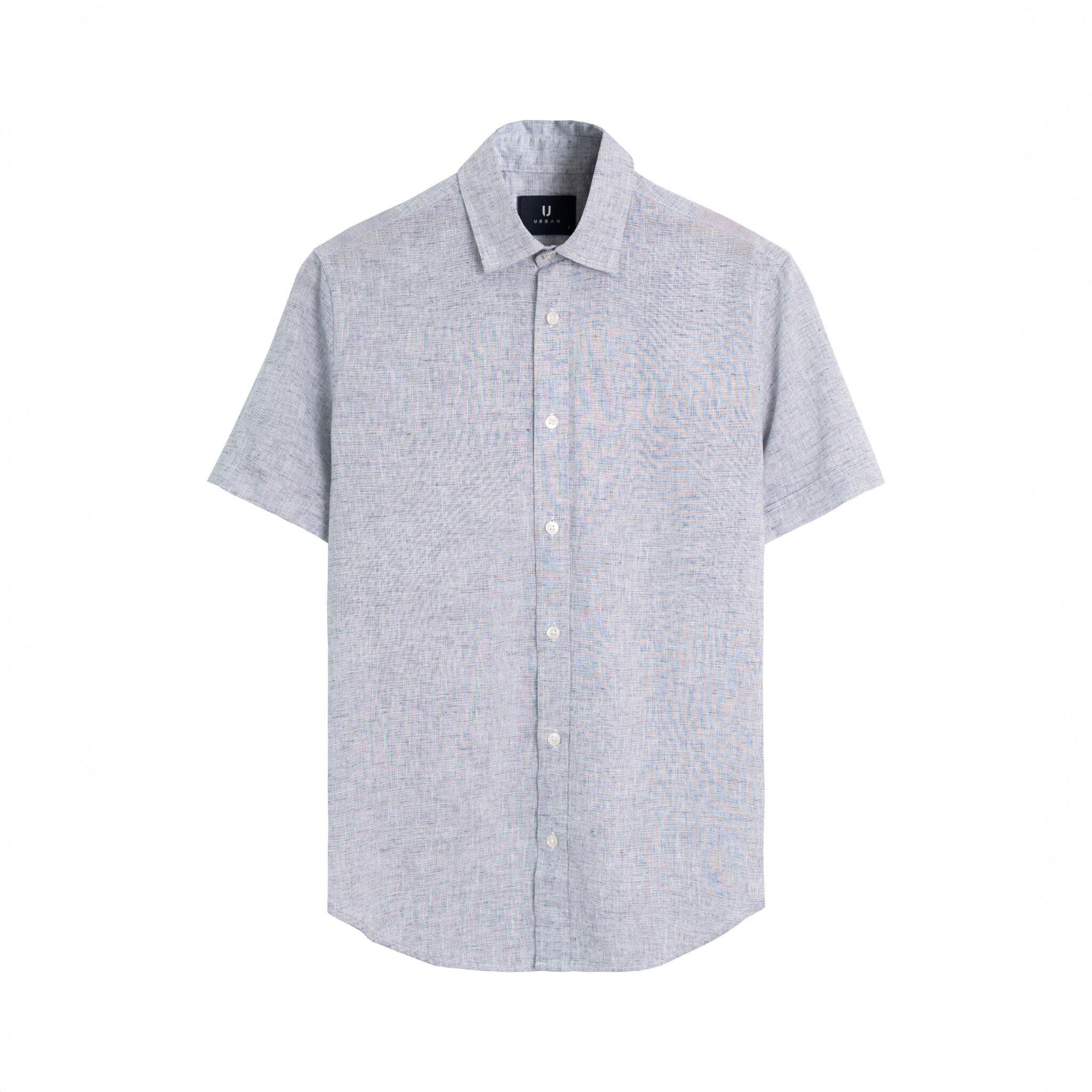 Áo Sơ Mi Cộc Tay Linen Solid Urban 1255 - NO.4 - S