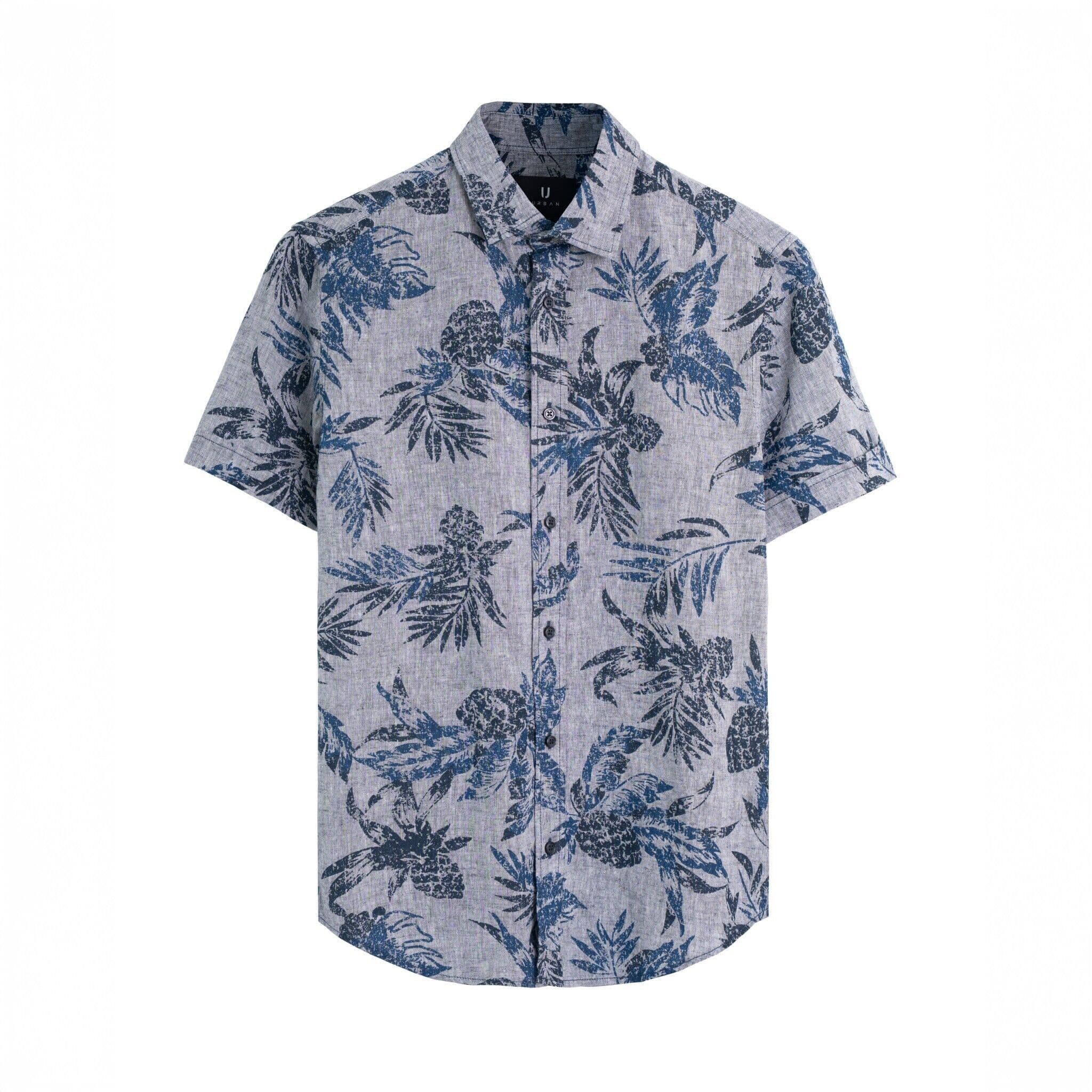 Áo Sơ Mi Cộc Tay Linen Partern Urban 2158 - NO.4 - S