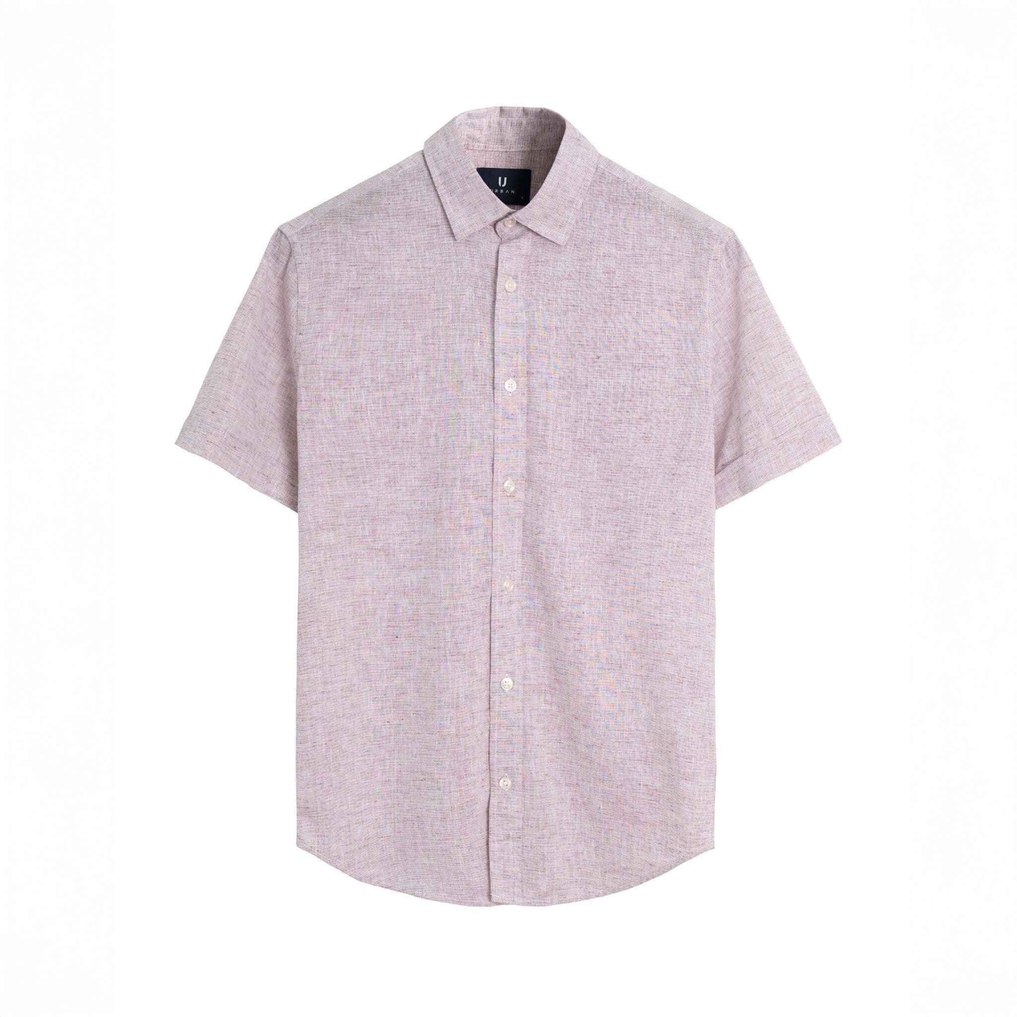 Áo Sơ Mi Cộc Tay Linen Solid Urban 1255 - NO.5 - S