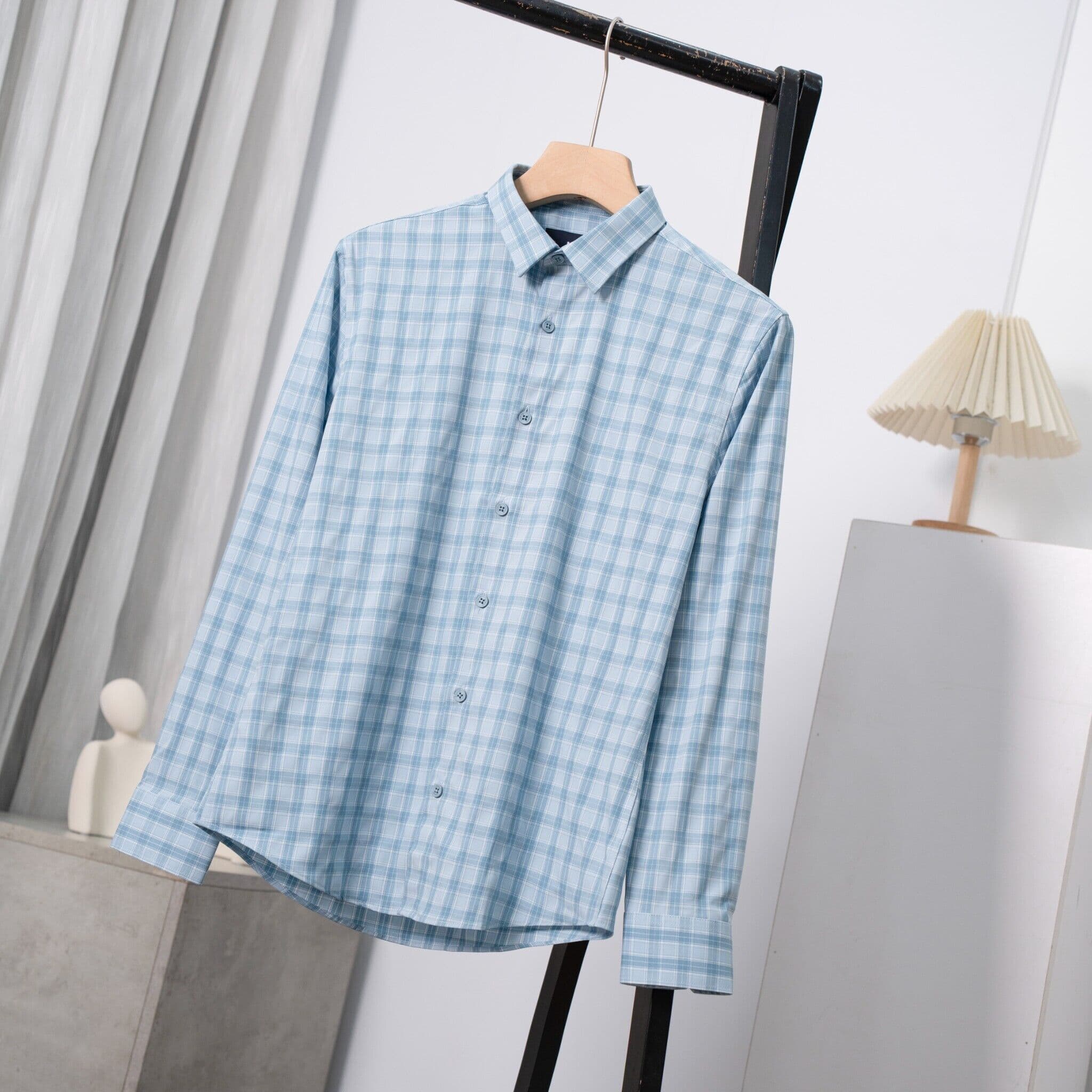 Áo Sơ Mi Bamboo Kẻ Dài Tay Urban 1364