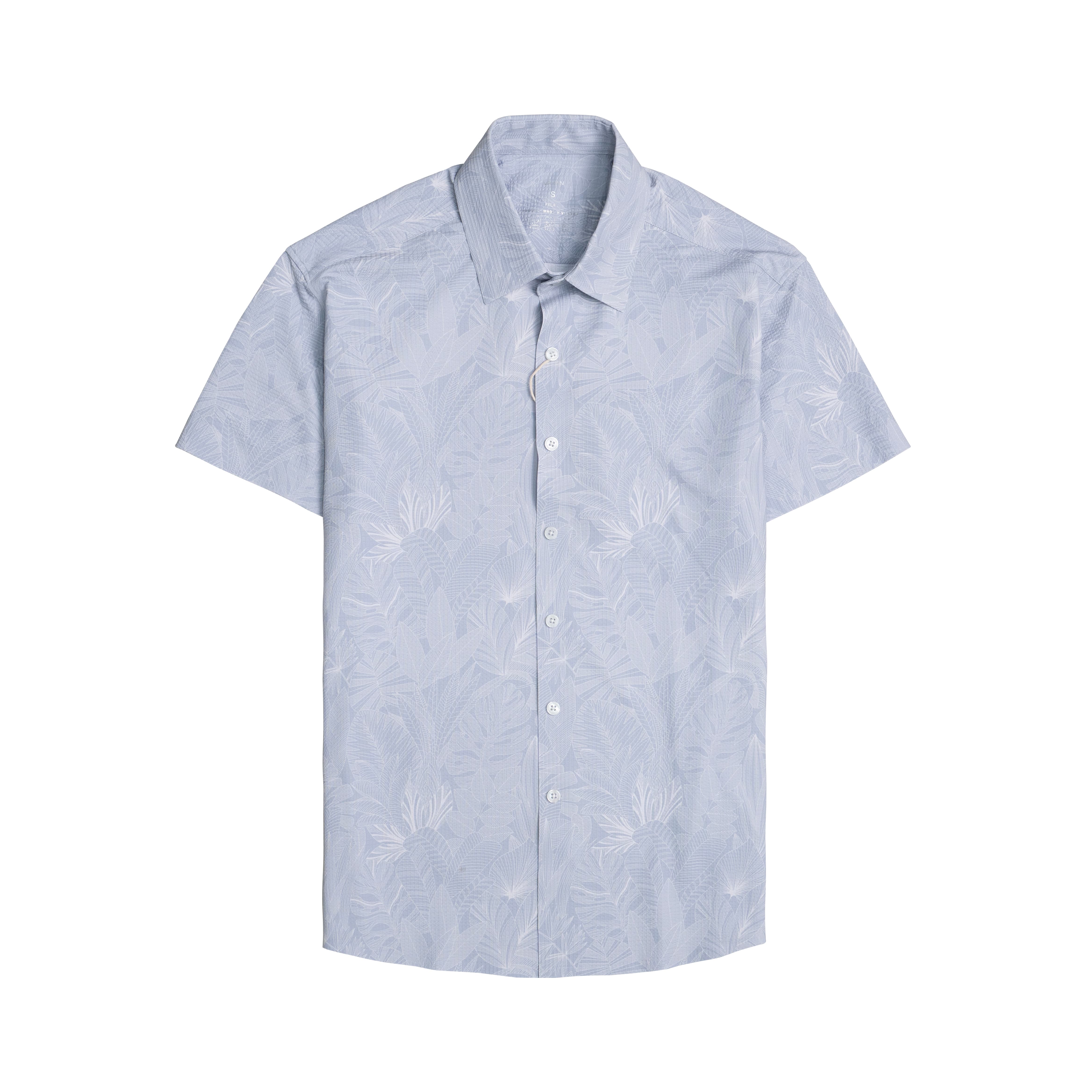 Áo Sơ Mi Cộc Tay Họa Tiết Urban 1343 - NO.3 - S