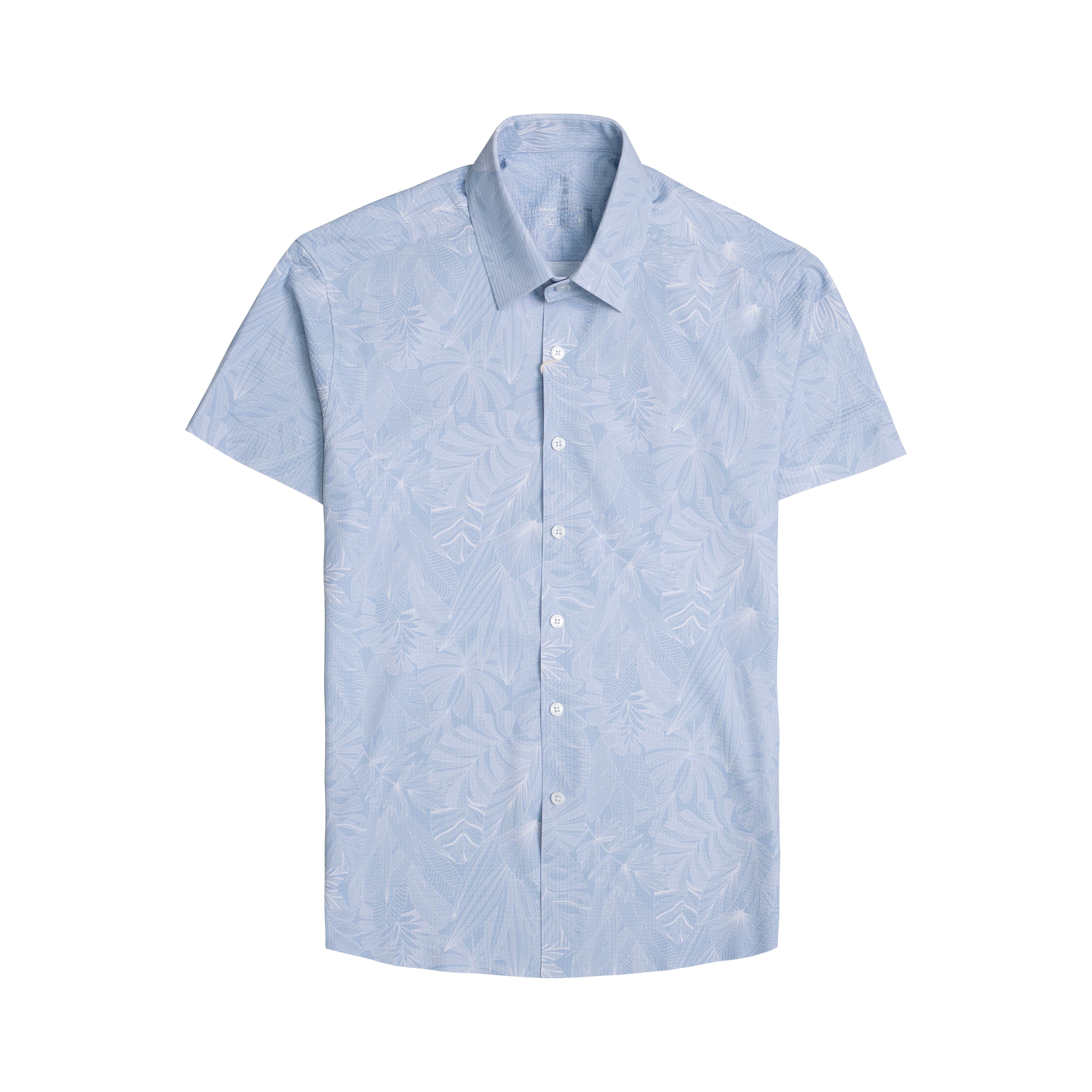 Áo Sơ Mi Cộc Tay Họa Tiết Urban 1343 - NO.1 - S