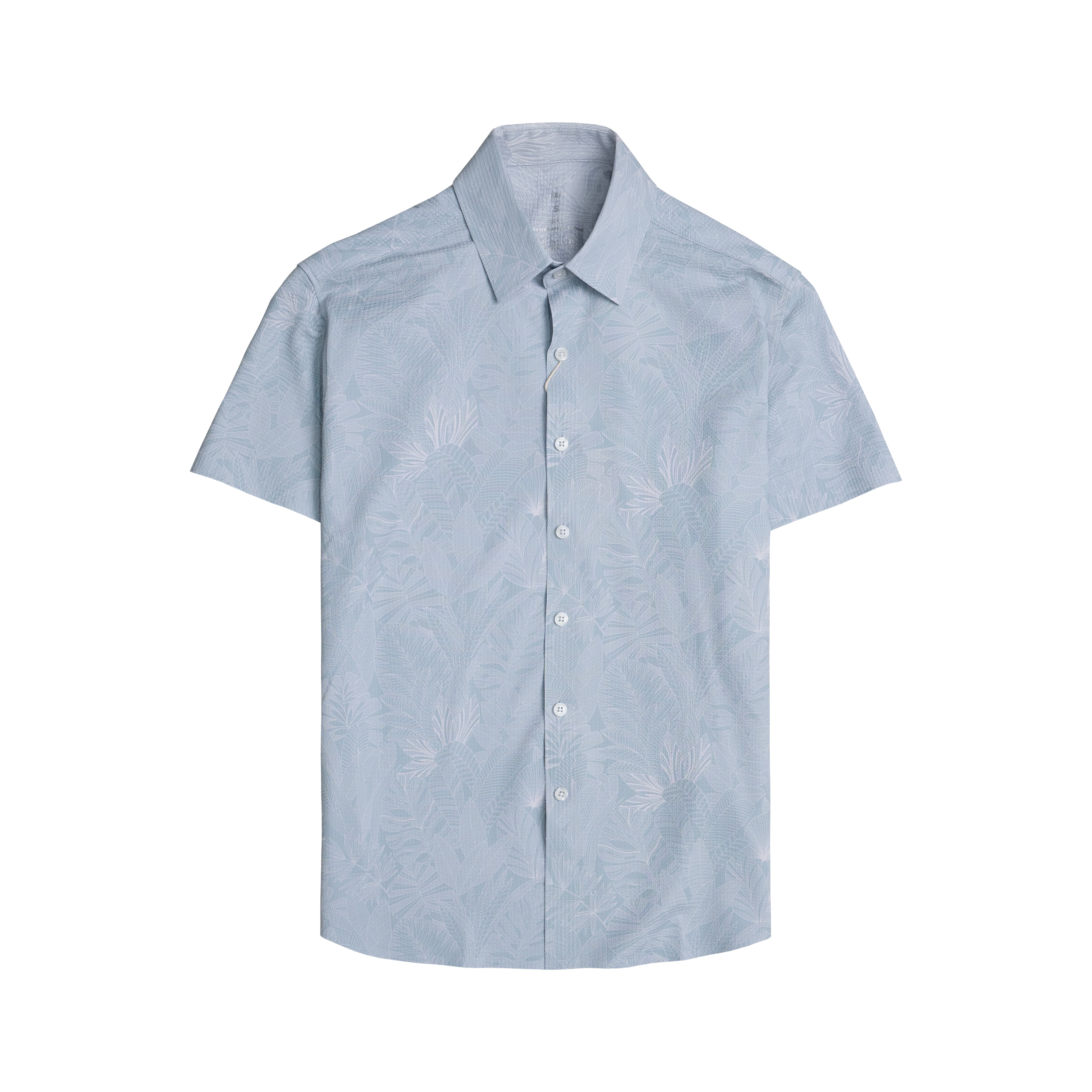 Áo Sơ Mi Cộc Tay Họa Tiết Urban 1343 - NO.2 - S
