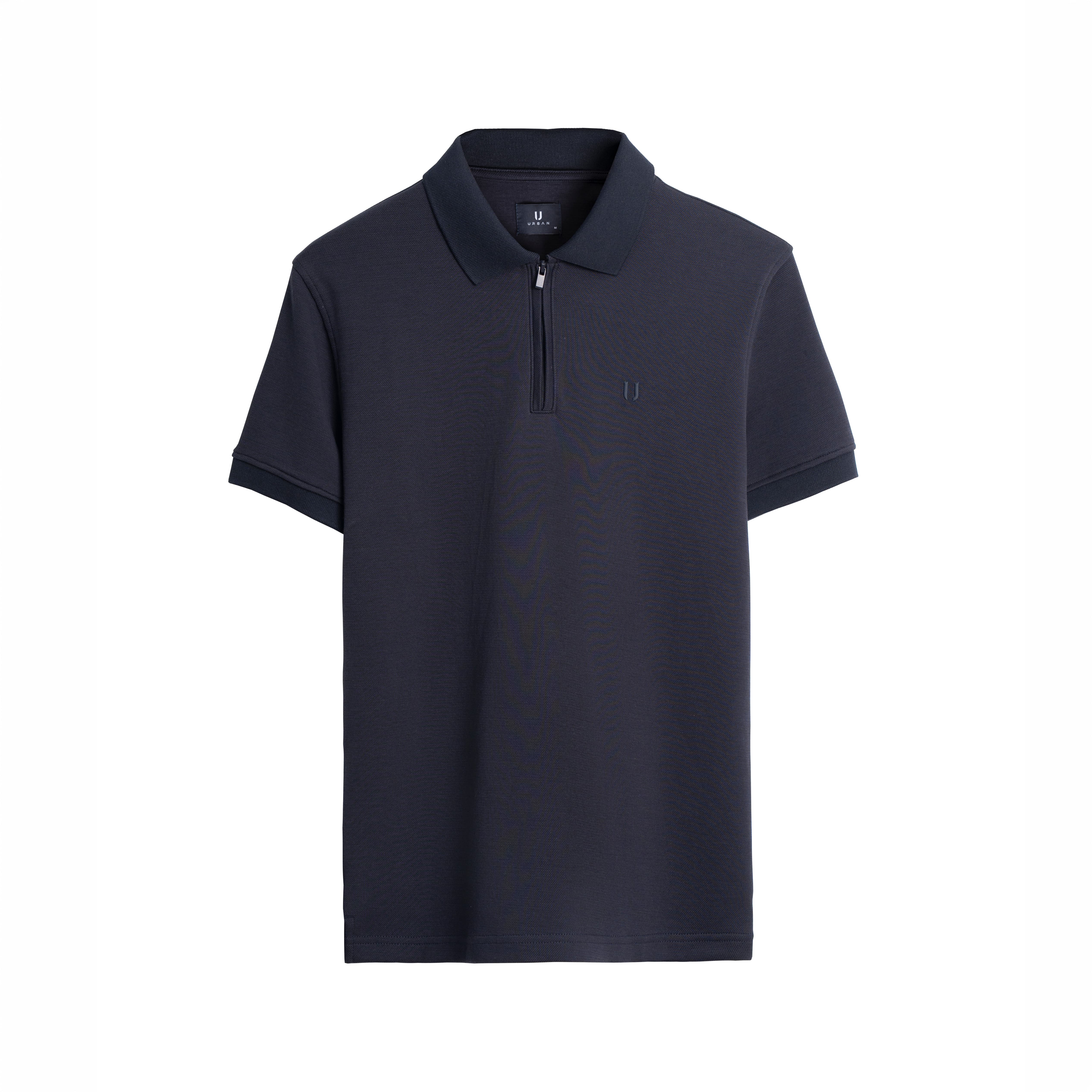 Polo Urban Unique Ziper 0835 - Xanh than - S