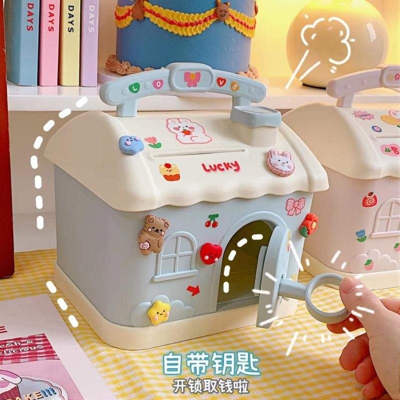 Hộp đựng tiền tiết kiệm - Ngôi nhà xanh