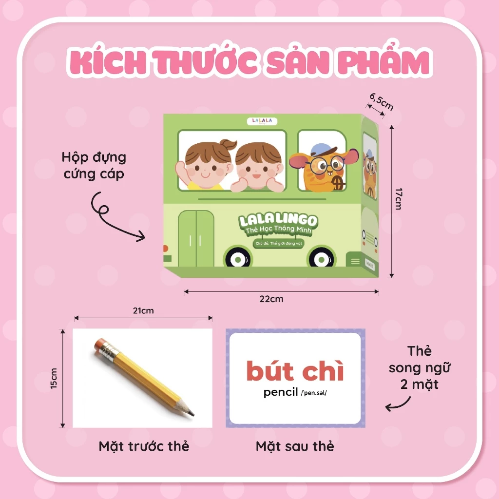 Bộ thẻ học thông minh LalaLingo