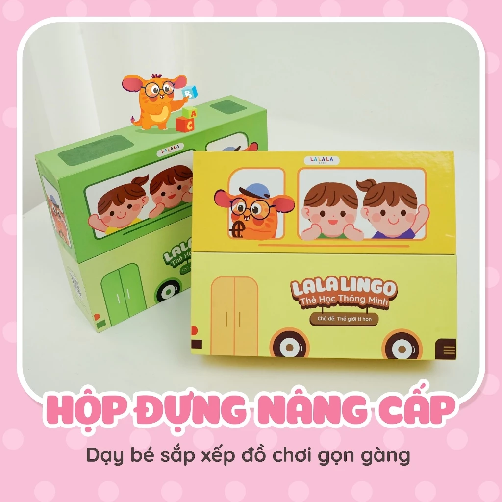 Bộ thẻ học thông minh LalaLingo