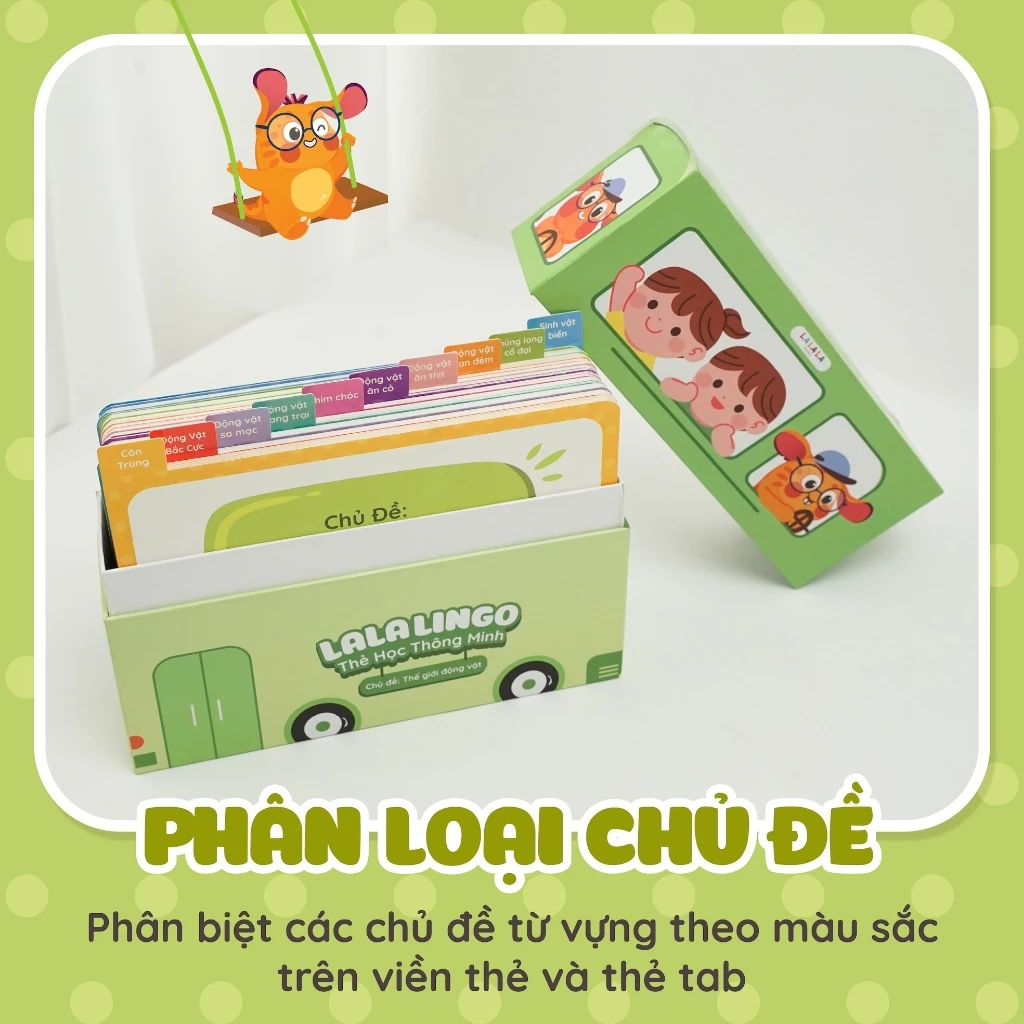 Bộ thẻ học thông minh LalaLingo