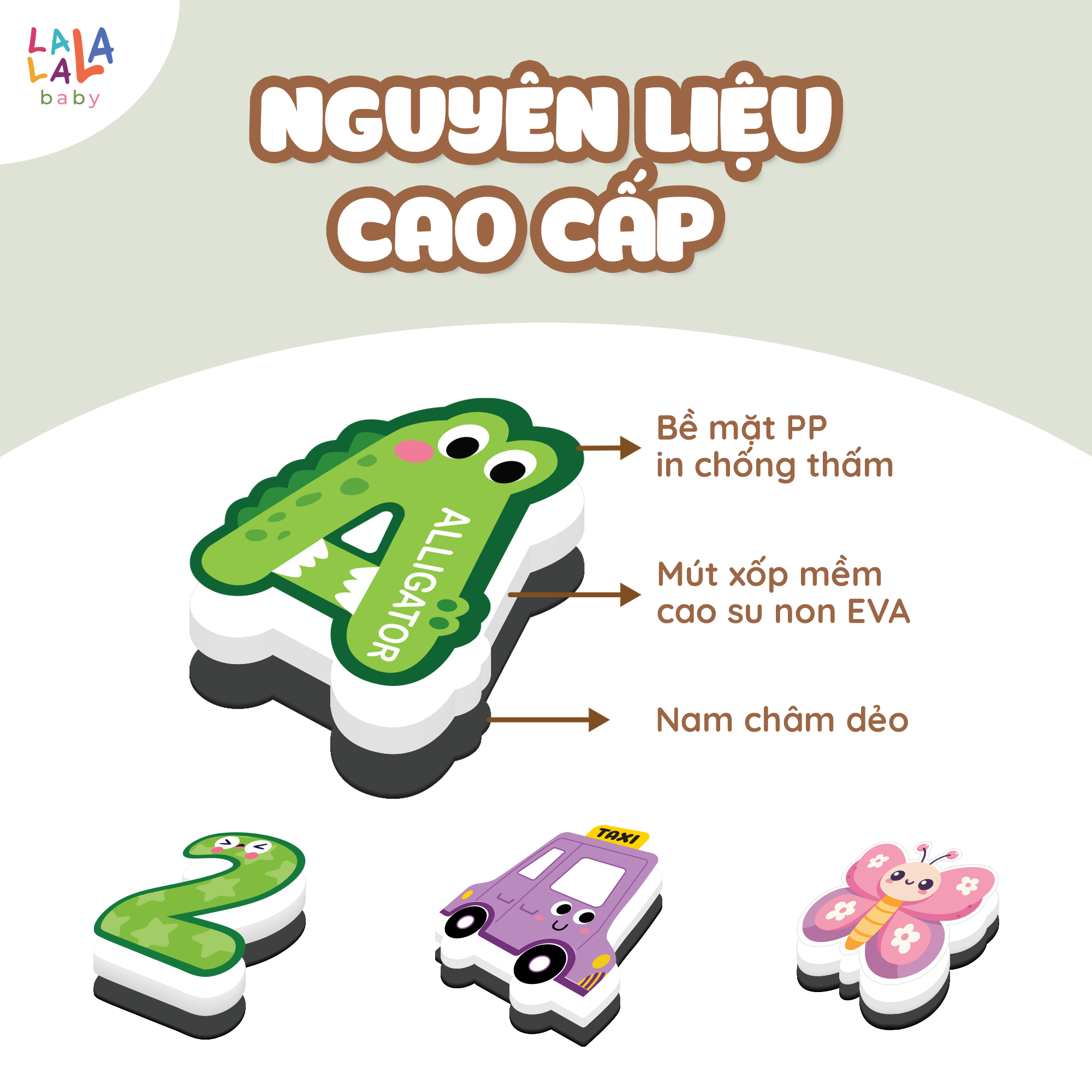 Đồ chơi nam châm Lala Magnet