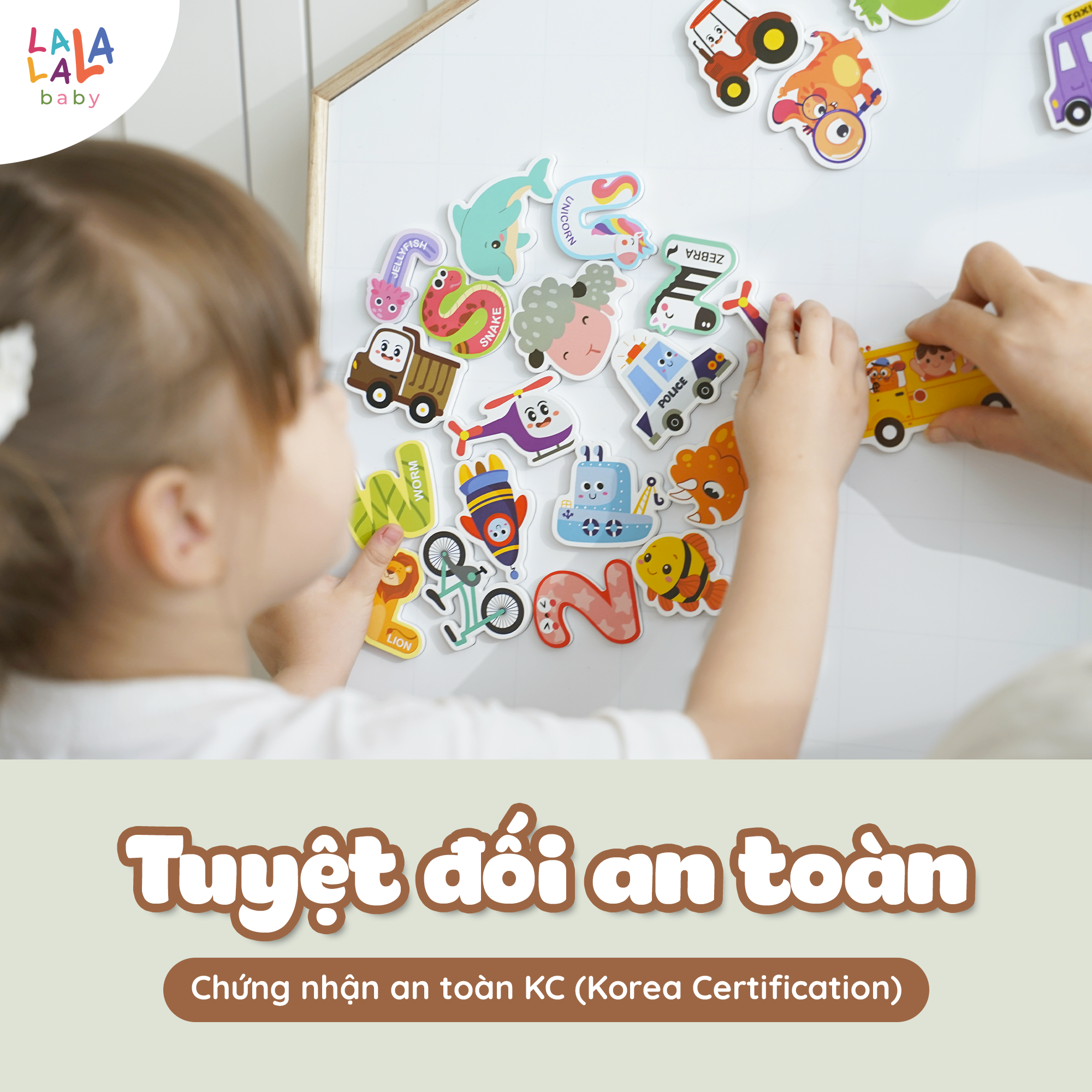 Đồ chơi nam châm Lala Magnet