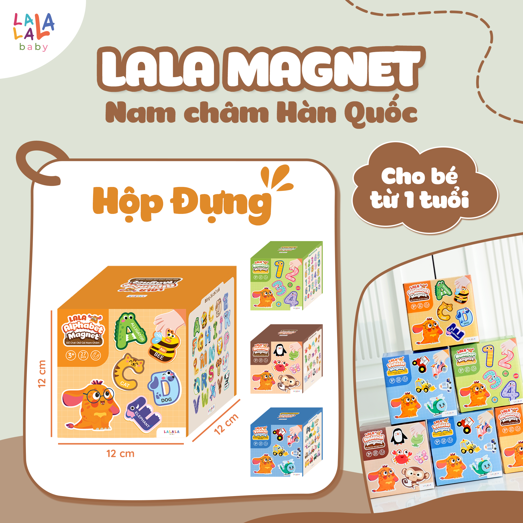 Đồ chơi nam châm Lala Magnet