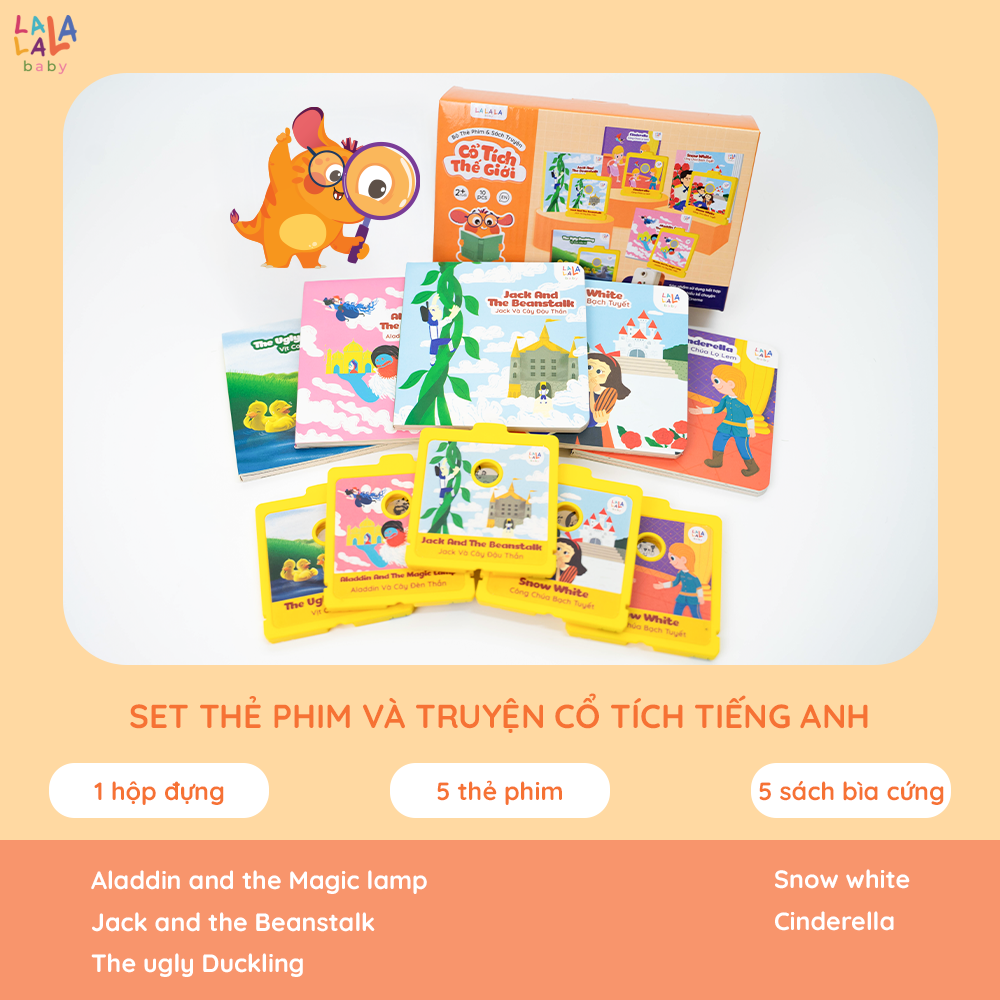 Lala Story Cinema - Máy chiếu kể chuyện cho bé (Web)