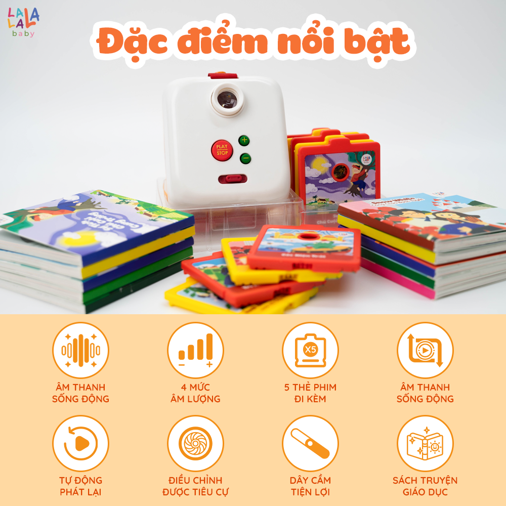 Lala Story Cinema - Máy chiếu kể chuyện cho bé (Web)