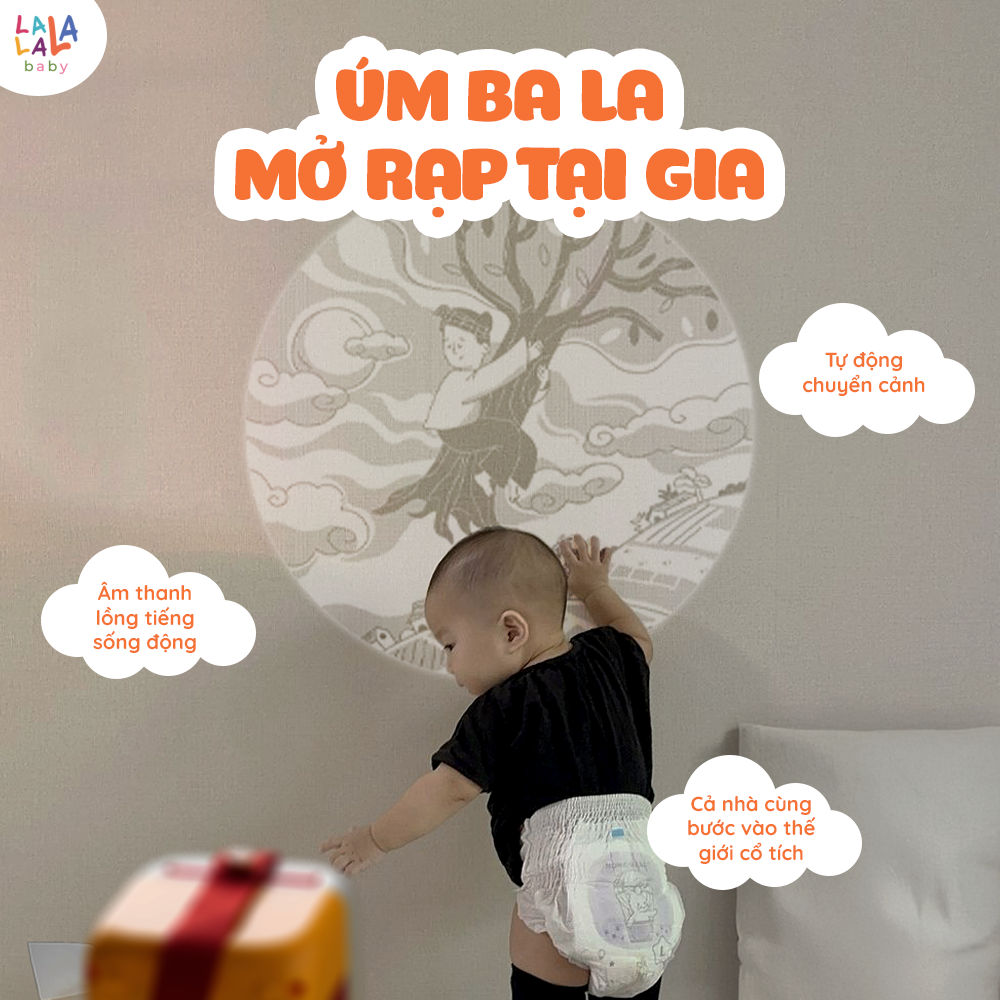 Lala Story Cinema - Máy chiếu kể chuyện cho bé (Web)