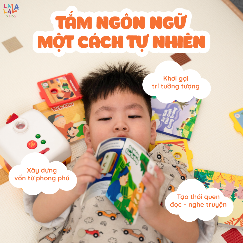 Lala Story Cinema - Máy chiếu kể chuyện cho bé (Web)