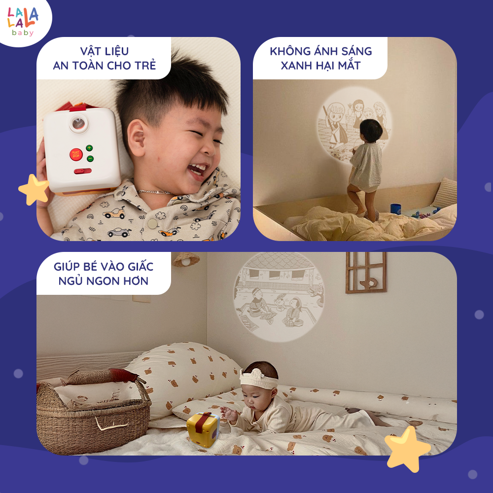 Lala Story Cinema - Máy chiếu kể chuyện cho bé (Web)