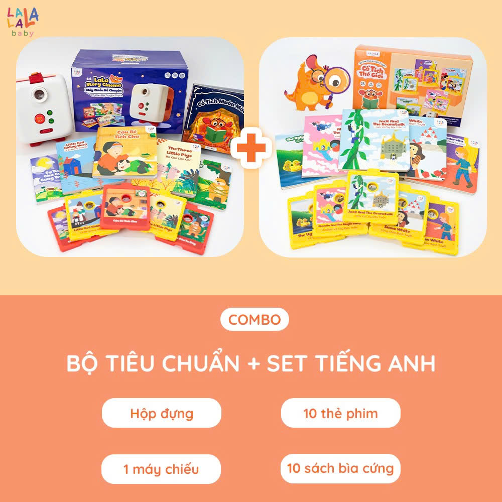 Lala Story Cinema - Máy chiếu kể chuyện cho bé (Web)