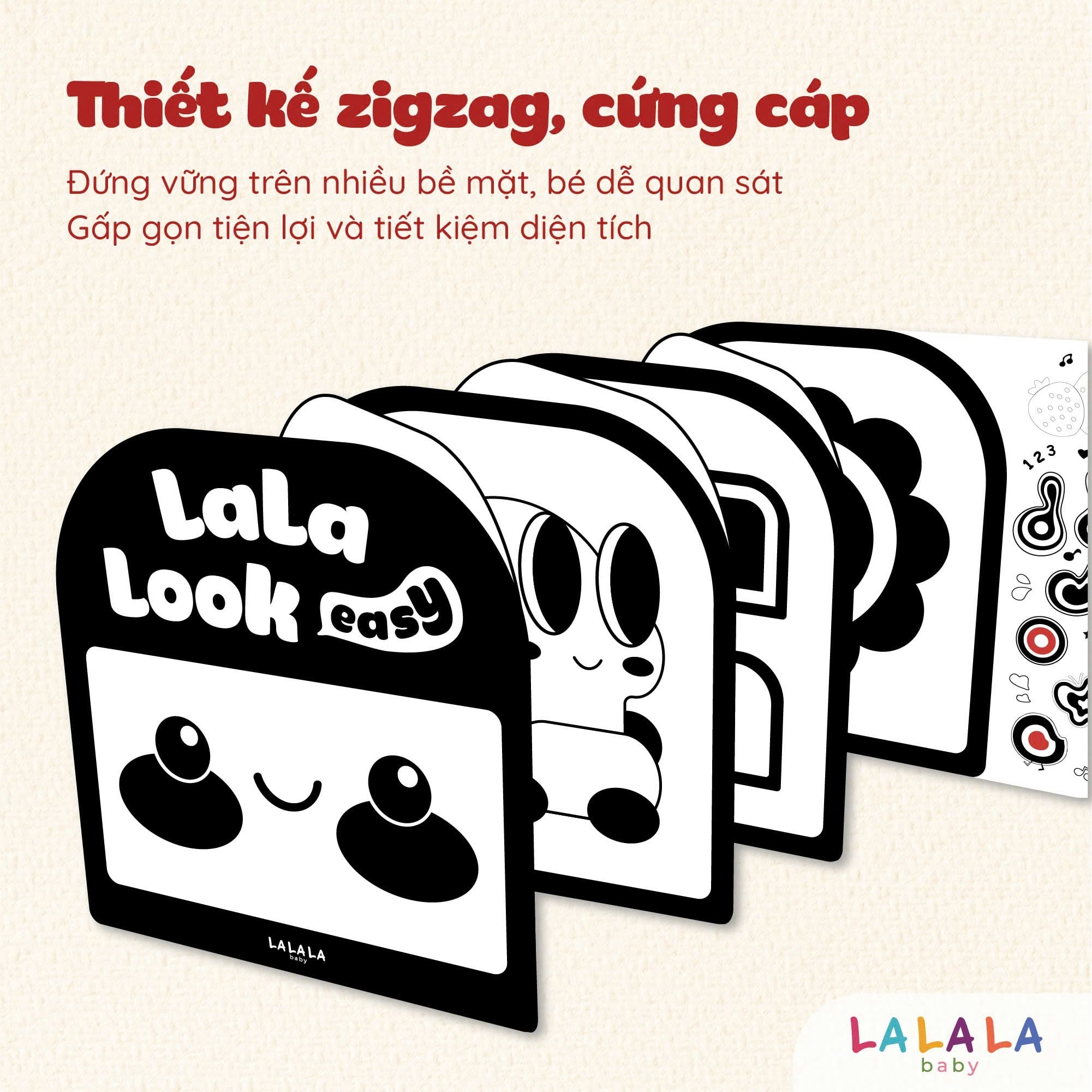 Phân loại 3: Sách âm thanh Lalala baby Lalalook easy 18x23 cm