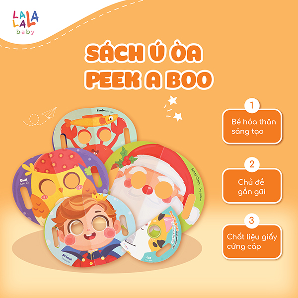Sách giấy Lalala baby sách ú òa