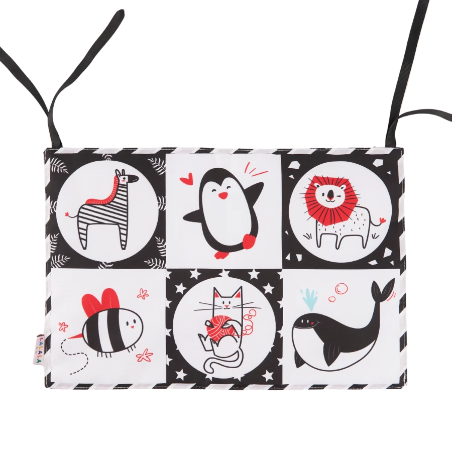 Tranh vải tummy time kích thích đa giác quan, phát triển trí não cho bé sơ sinh Lalala Baby
