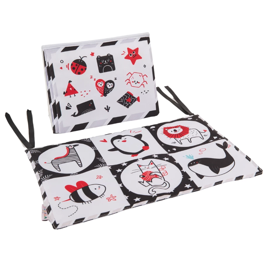 Tranh vải tummy time kích thích đa giác quan, phát triển trí não cho bé sơ sinh Lalala Baby