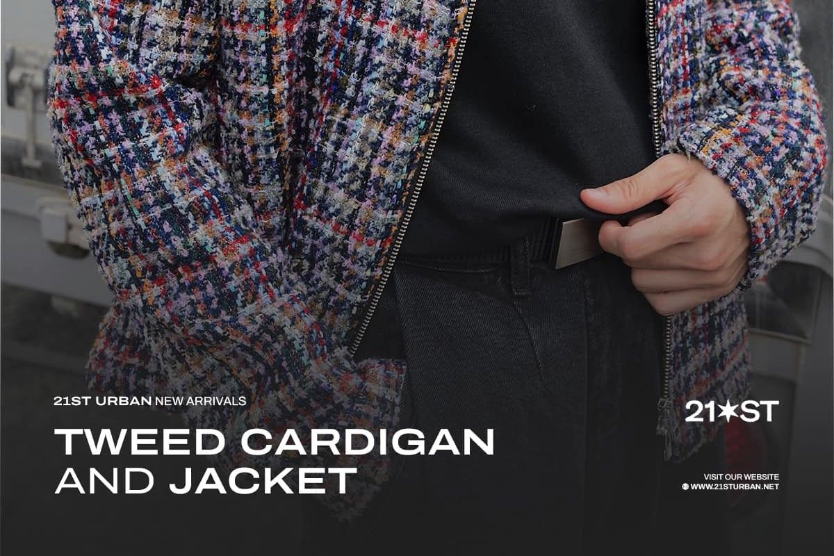 NEW COLOR of TWEED CARDIGAN & JACKET