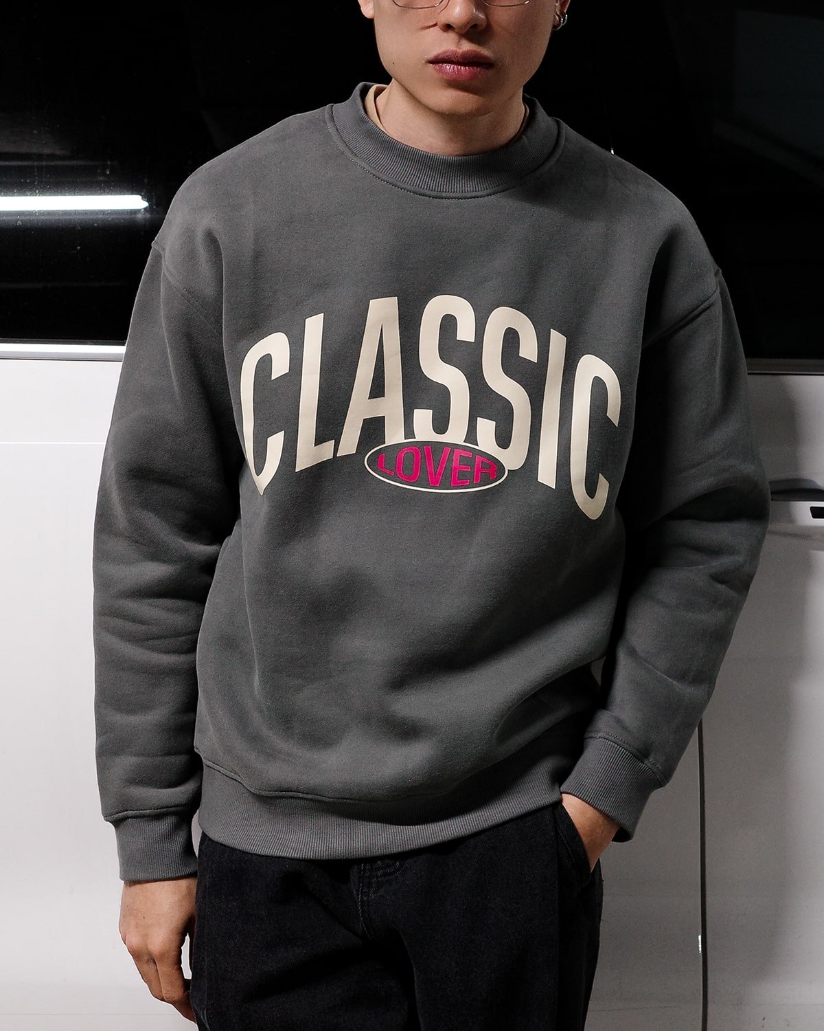 21ST URBAN Grey Classic Lover Sweatshirt