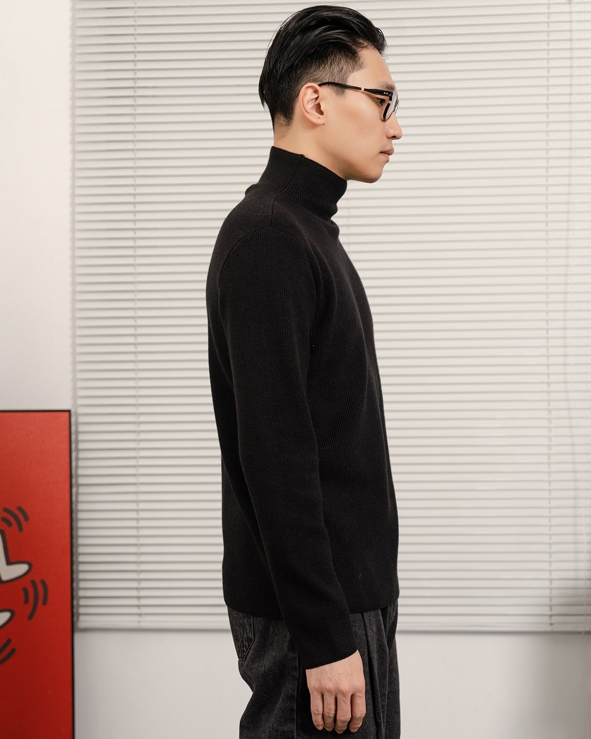 Selected Black Ver-3 Crewneck