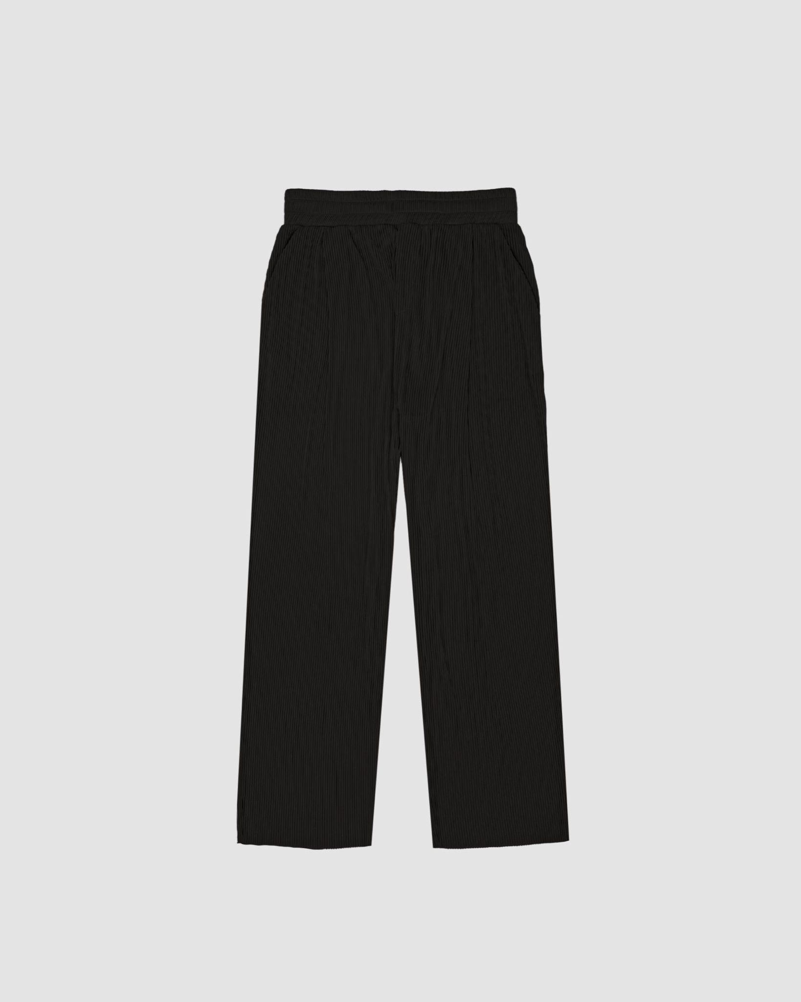 21ST URBAN Black Comfy Pleated 24 Pants