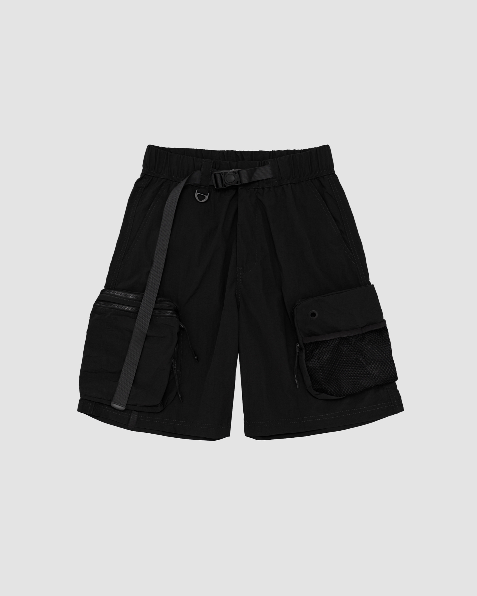 Selected Black Tallos Nylon Shorts